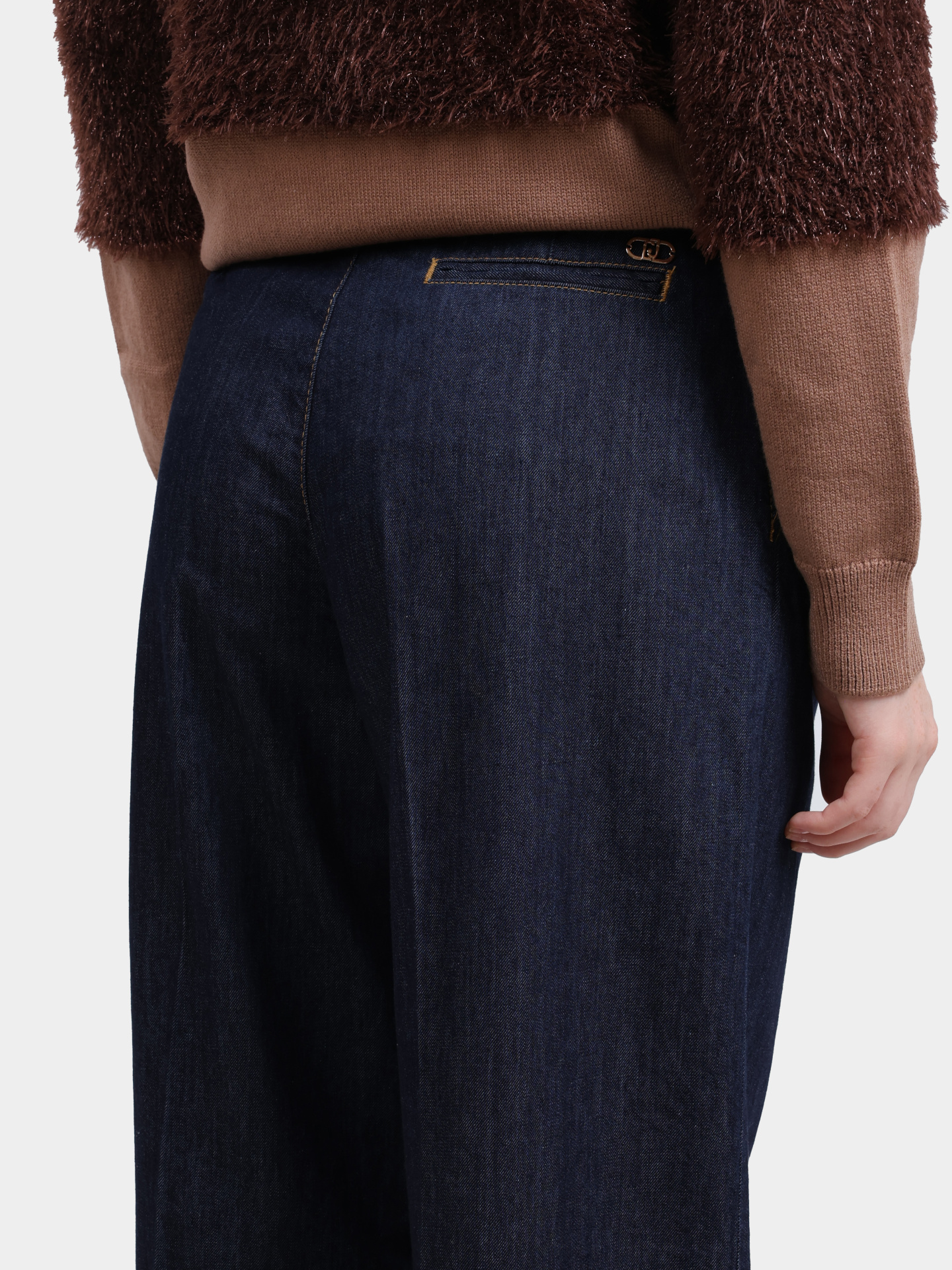 Джинсы Liu-Jo UF5228 D0268 77000 темно-синие женские — купить в интернет-магазине Verdistore