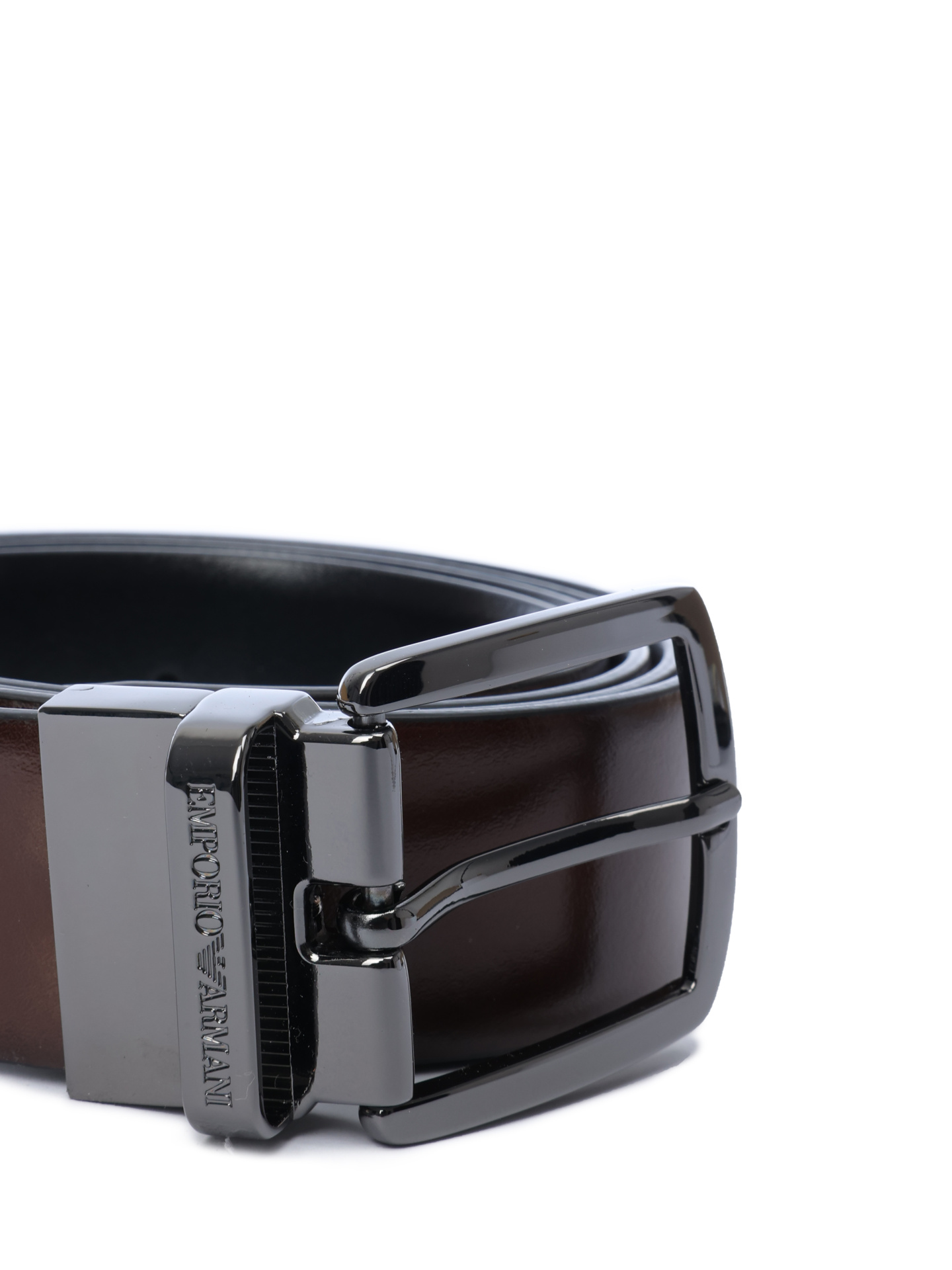 Ремень Emporio Armani Y4S576 Y748I 88213 кожаный мужской — купить в интернет-магазине Verdistore