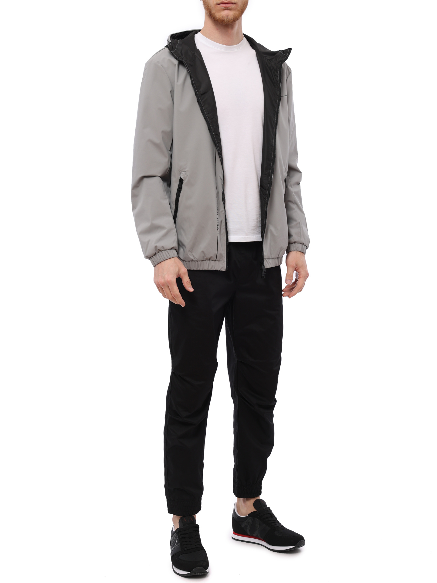 Куртка Armani Exchange 3RZB01 ZNB7Z 6911 серая мужская — купить в интернет-магазине Verdistore