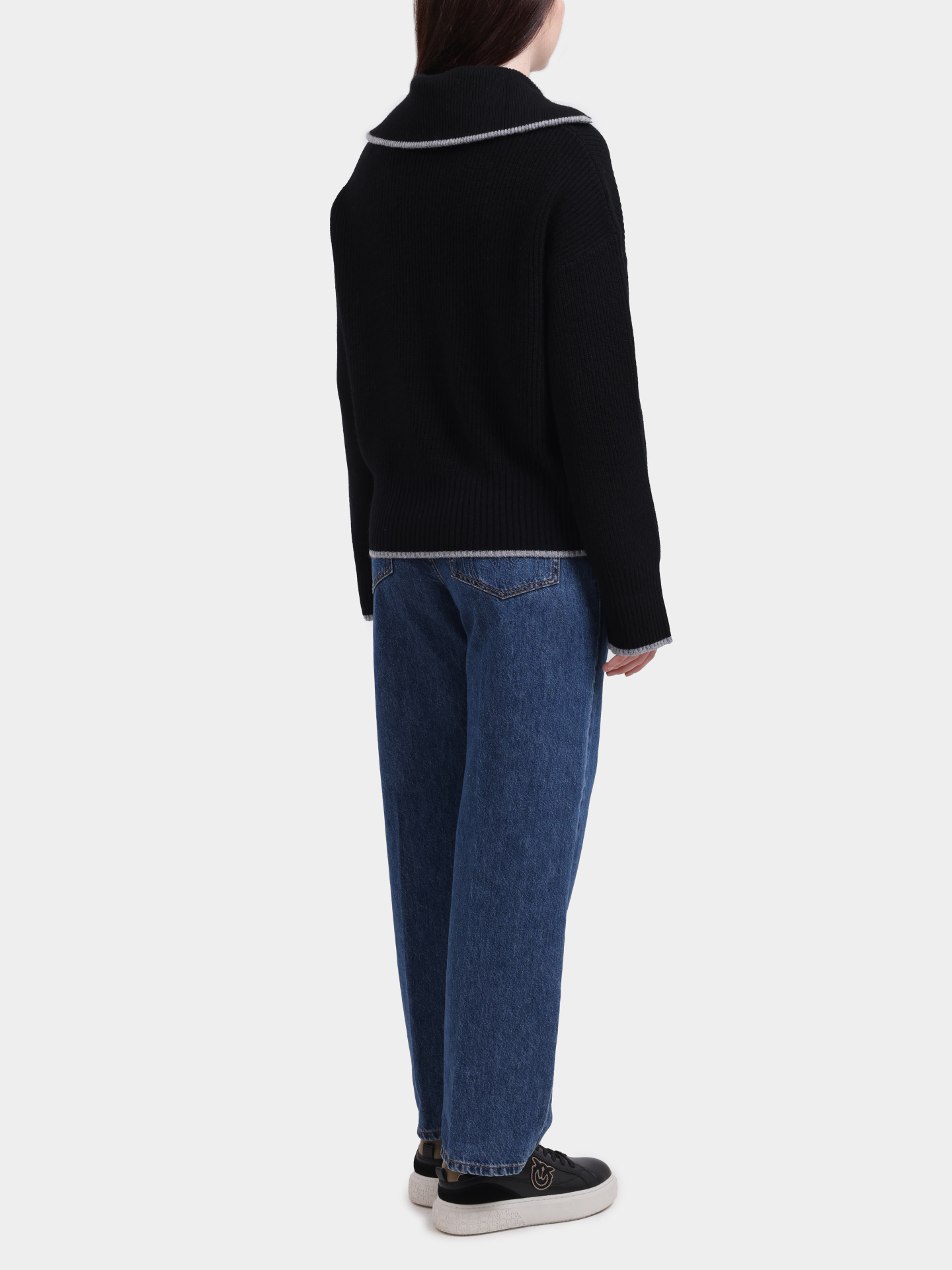 Свитер Pinko 105448 A2Q9 Z99 шерстяной женский — купить в интернет-магазине Verdistore