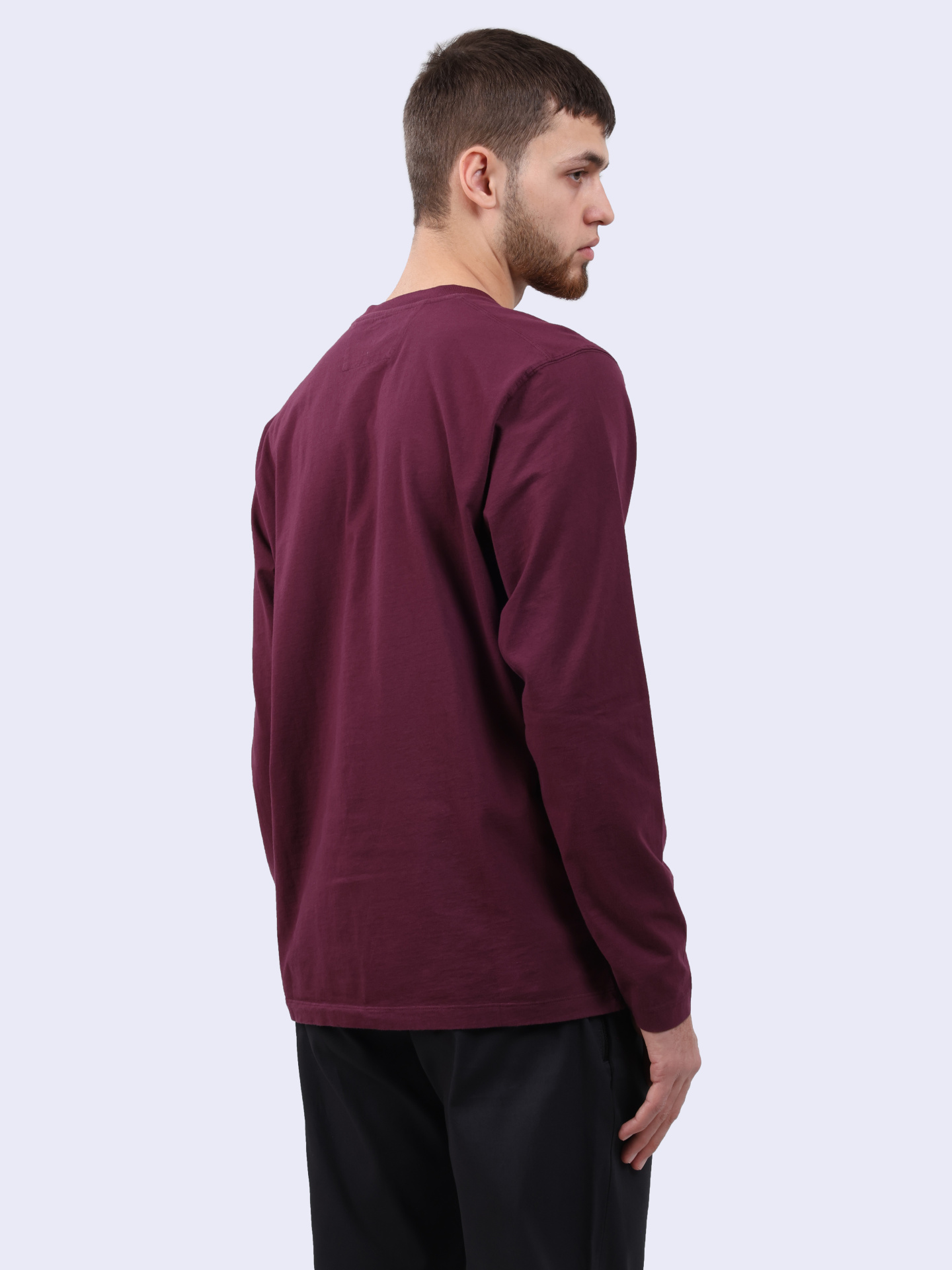 Лонгслив C.P. Company 17CMTS284A-005870G 790 бордовый мужской — купить в интернет-магазине Verdistore