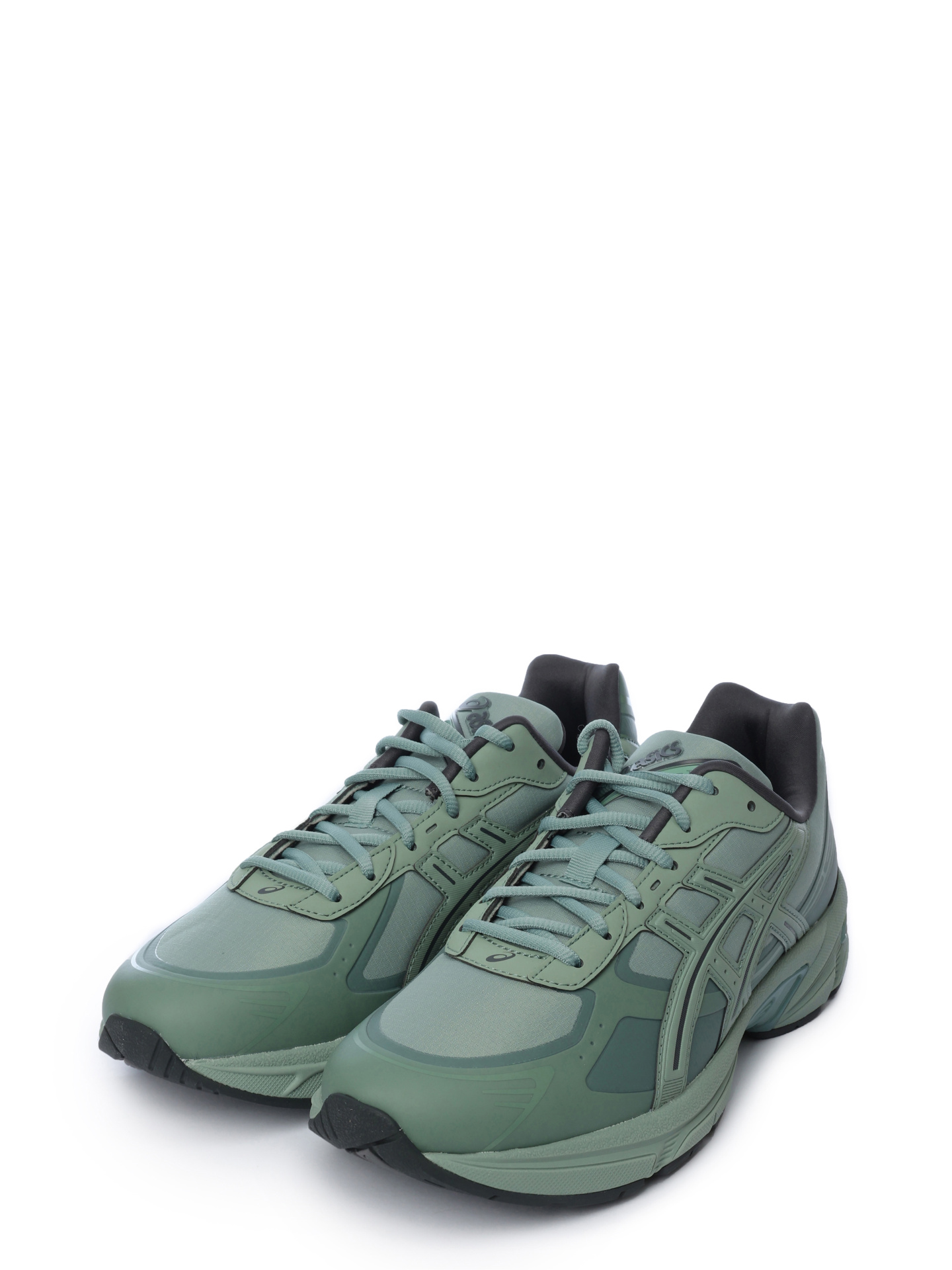 Кроссовки Asics 1203A413 021 зеленые мужские с текстильными вставками — купить в интернет-магазине Verdistore