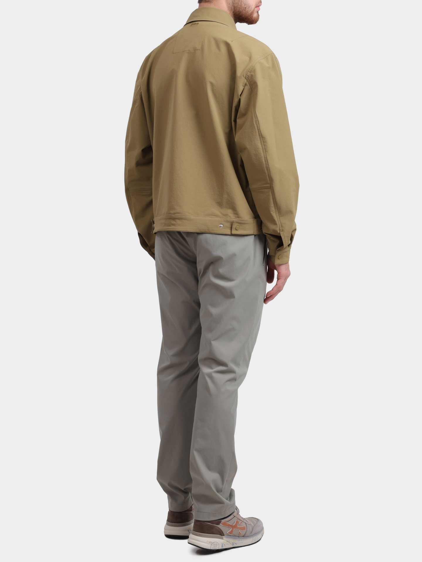 Брюки Herno PT000091U 12531 7290 светло-зеленые мужские — купить в интернет-магазине Verdistore