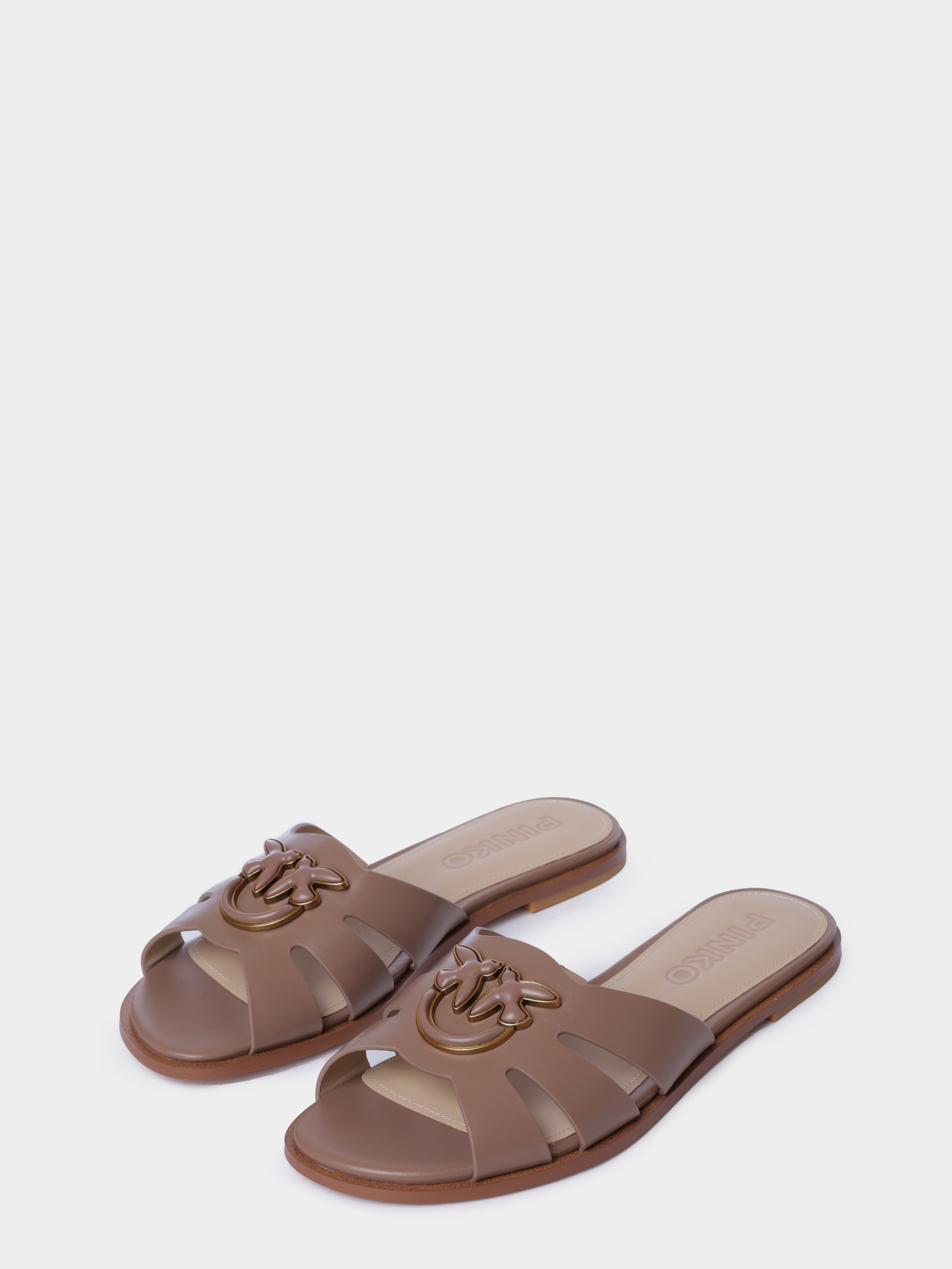 Шлепанцы Pinko SD0463 P001 L15 кожаные женские — купить в интернет-магазине Verdistore