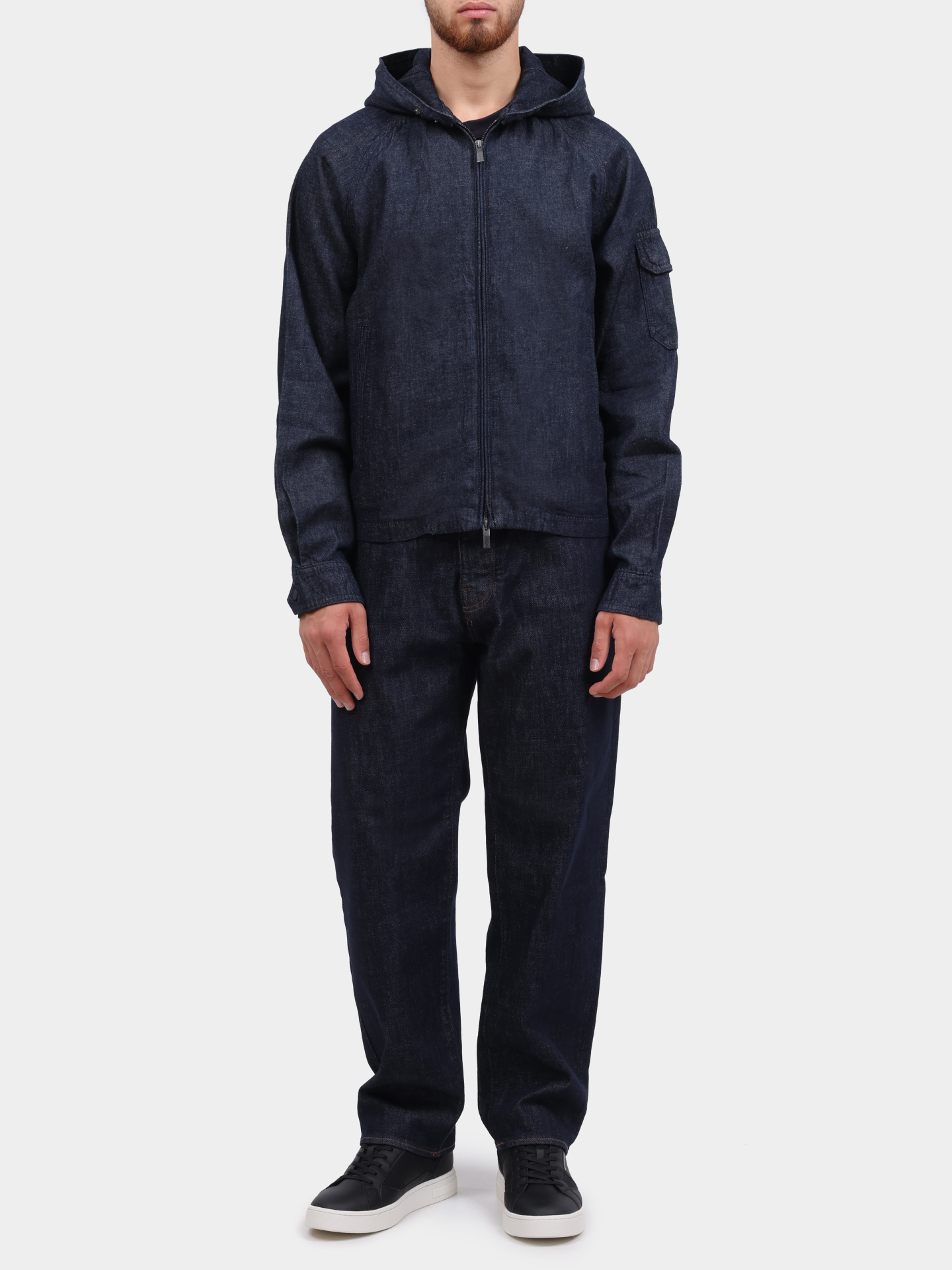 Куртка Armani Exchange XM000416 AF13077 MB001 джинсовая мужская — купить в интернет-магазине Verdistore