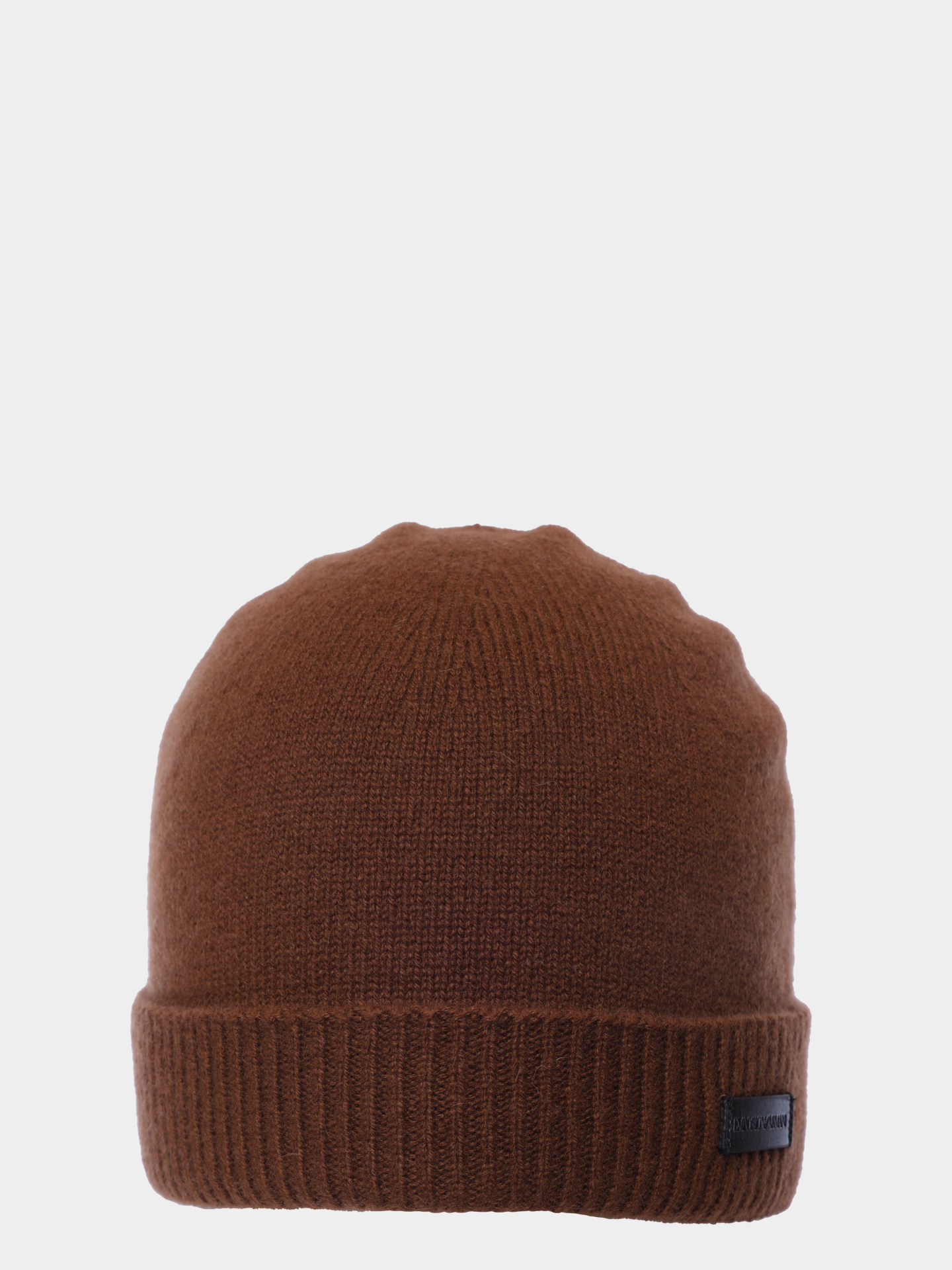 Шапка Emporio Armani EM002697 AF18244 U6302 светло-коричневая мужская — купить в интернет-магазине Verdistore