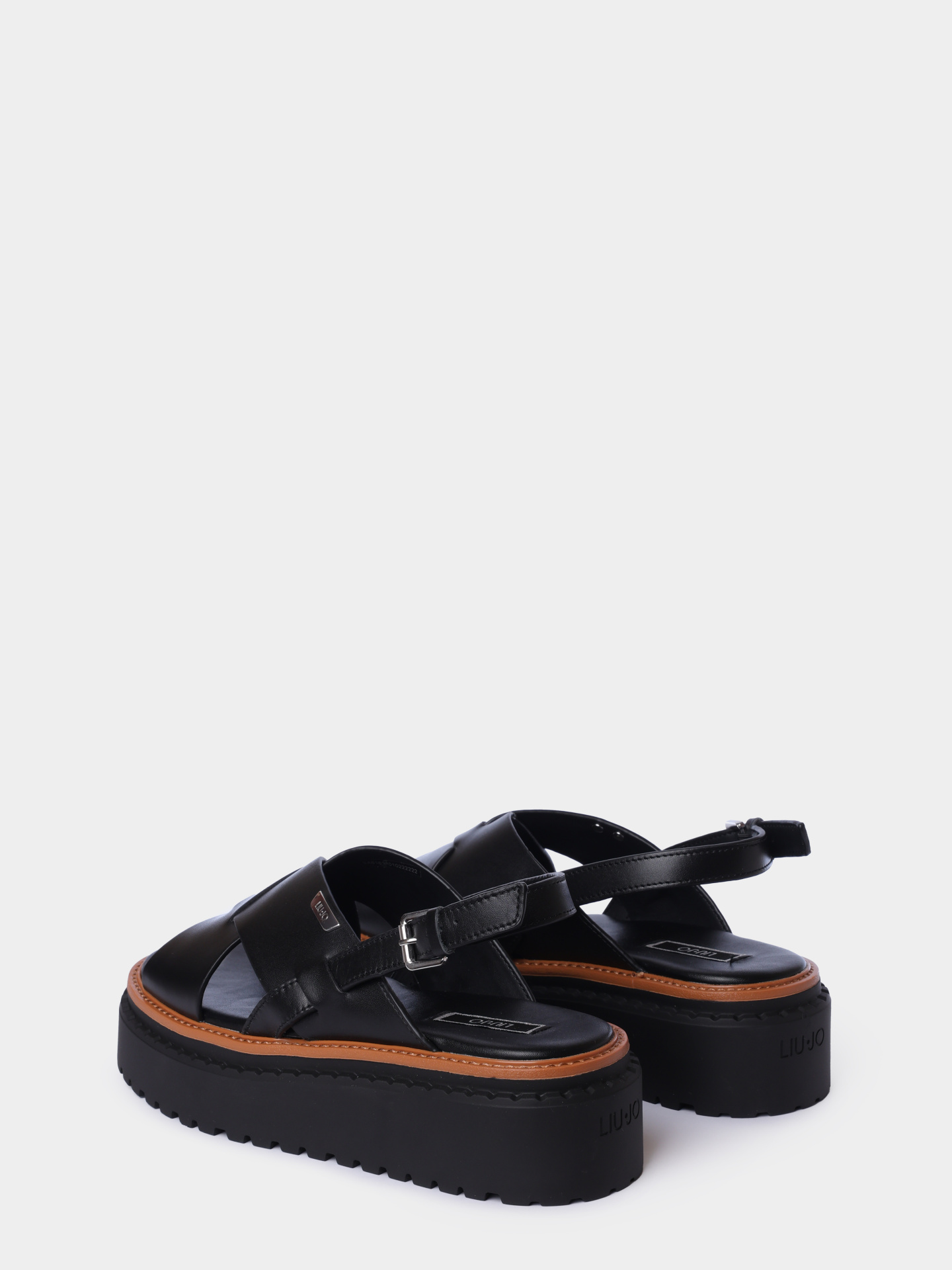 Босоножки Liu-Jo BESSIE 02 SA6161P010222222 черные женские — купить в интернет-магазине Verdistore