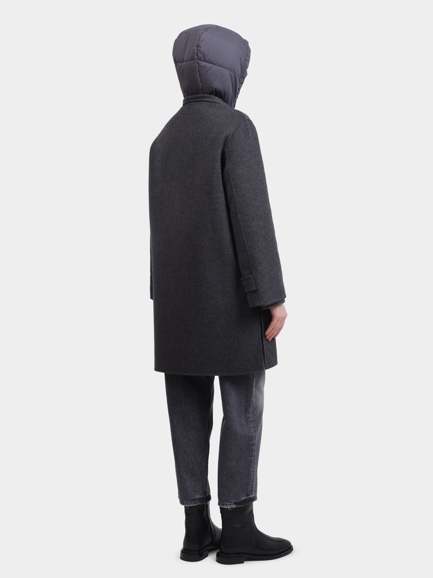 Пальто MARELLA MORIANA 004 серое женское — купить в интернет-магазине Verdistore