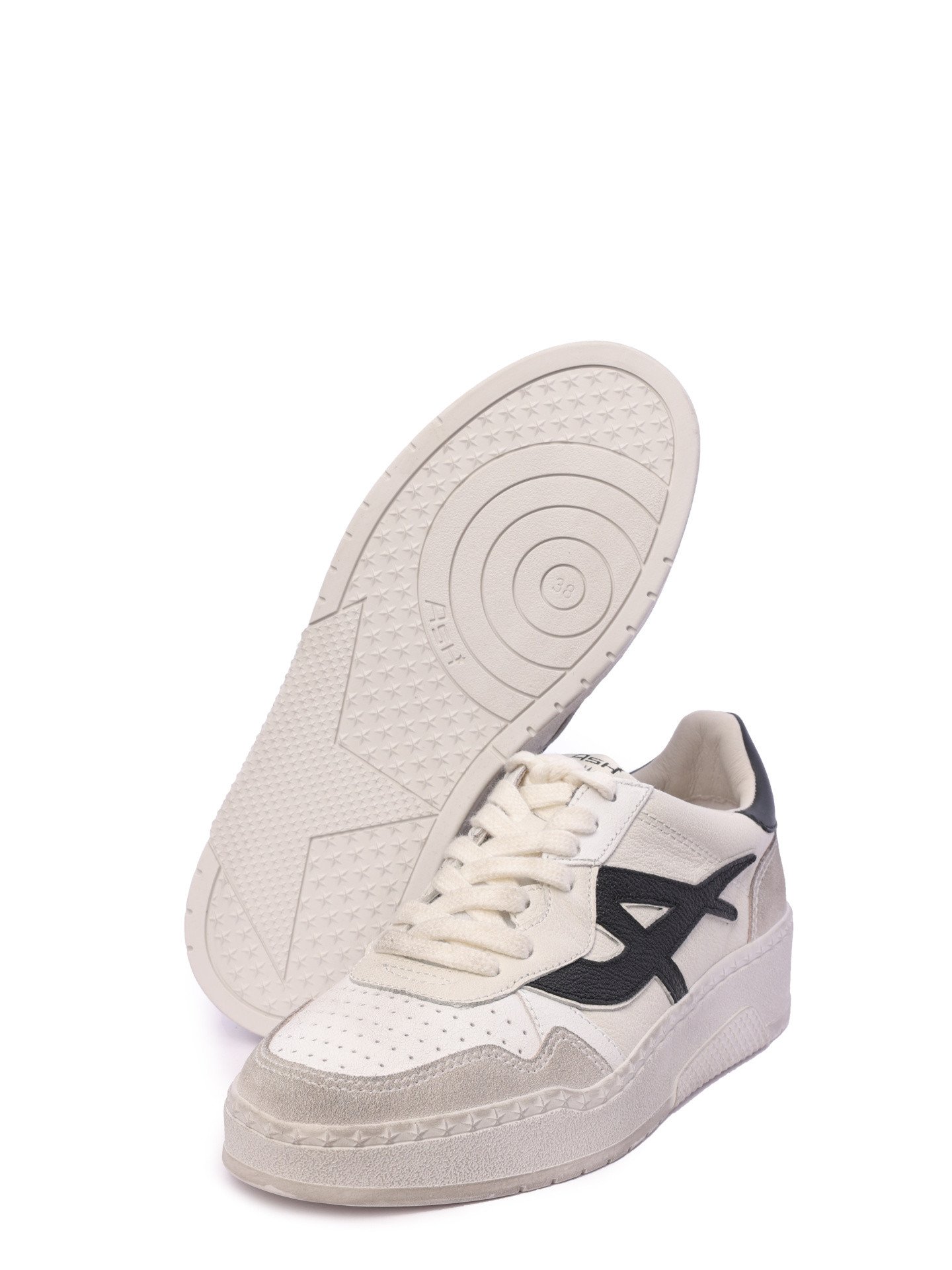 Кеды ASH 0AH.AH137115.T комбинированные женские из кожи — купить в интернет-магазине Verdistore