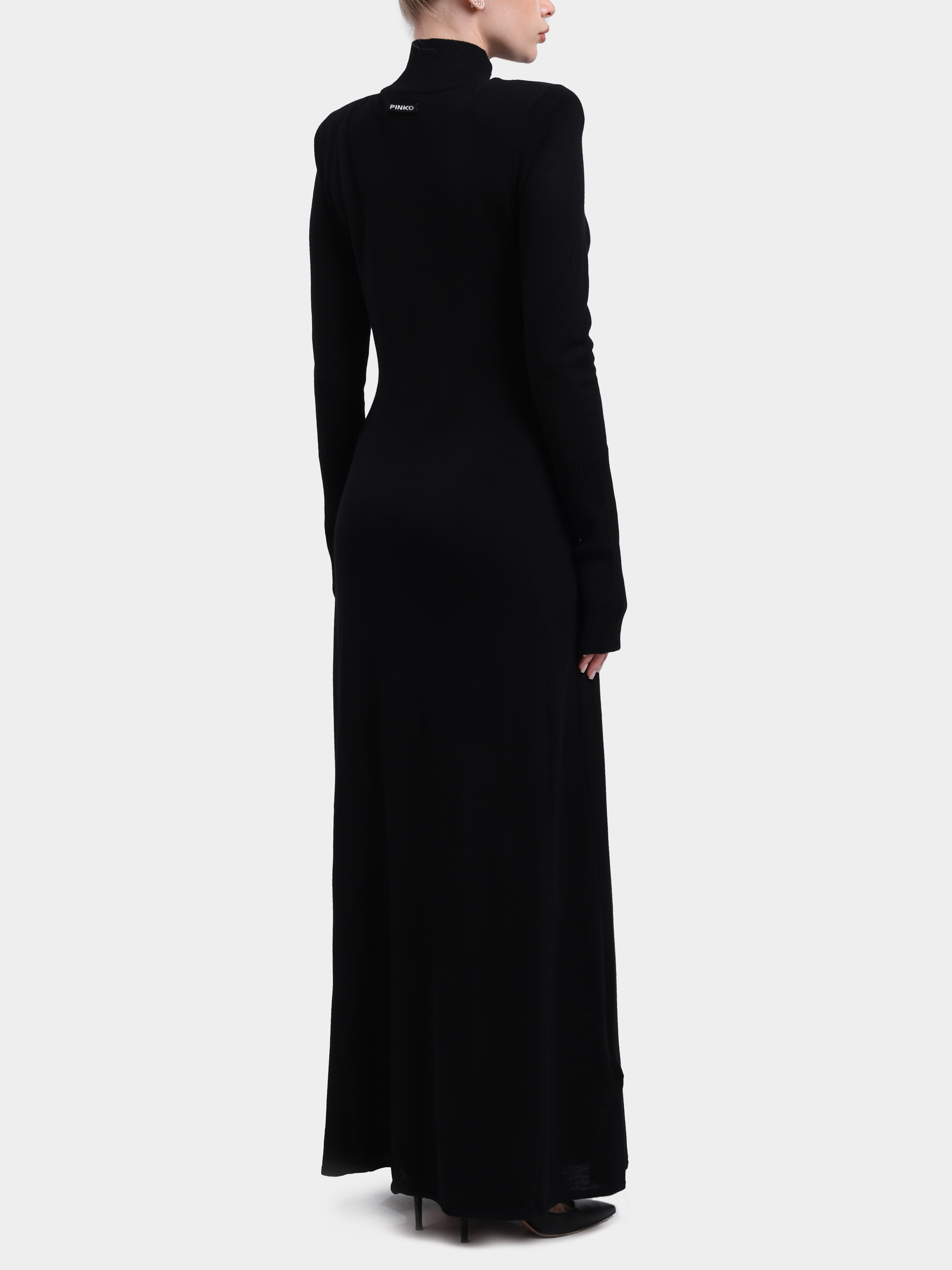 Платье Pinko 107247 A3FY Z99 шерстяное женское с подплечниками — купить в интернет-магазине Verdistore