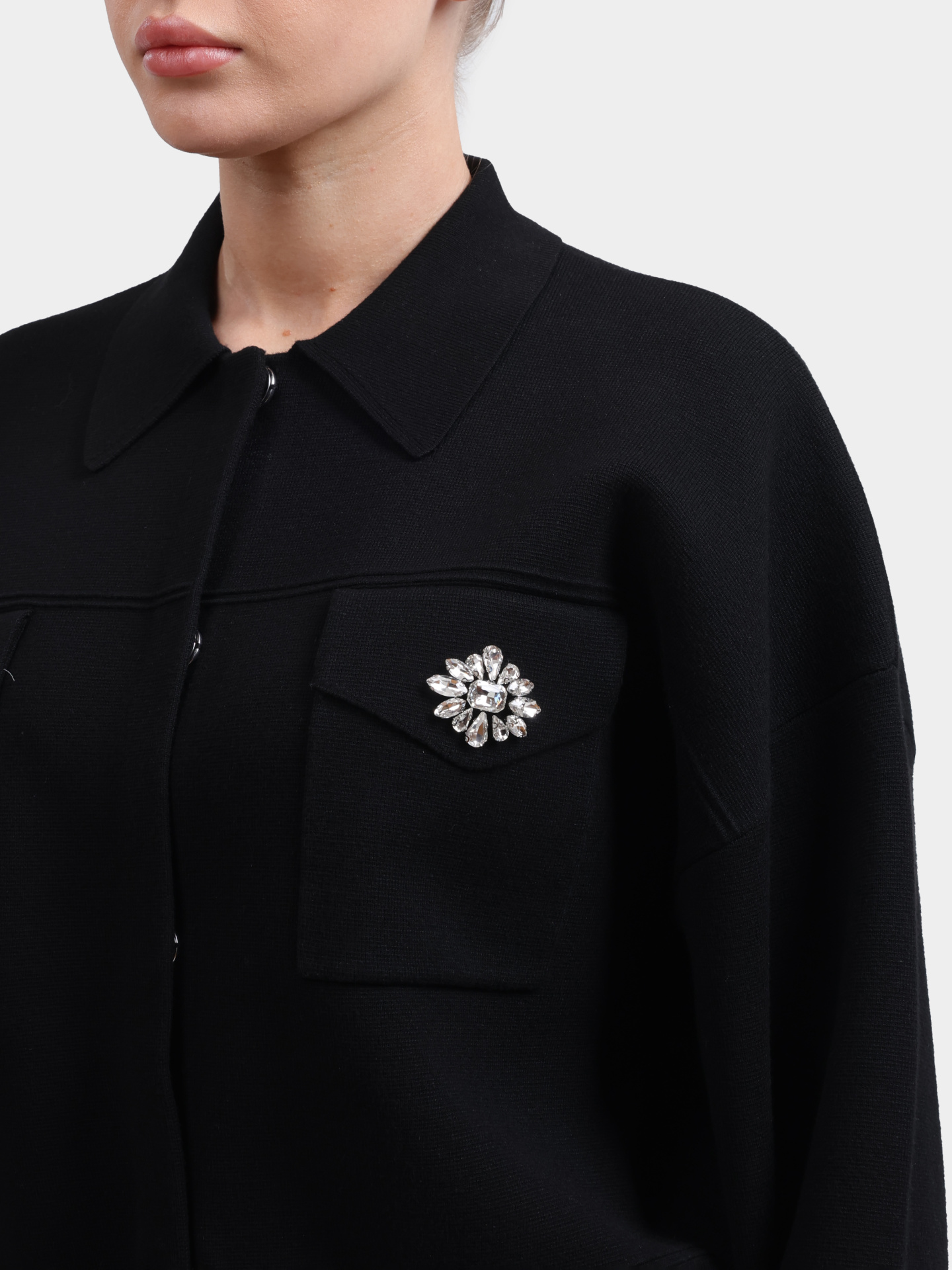 Кардиган Liu-Jo PA6057 MS99E 22222 черный женский — купить в интернет-магазине Verdistore