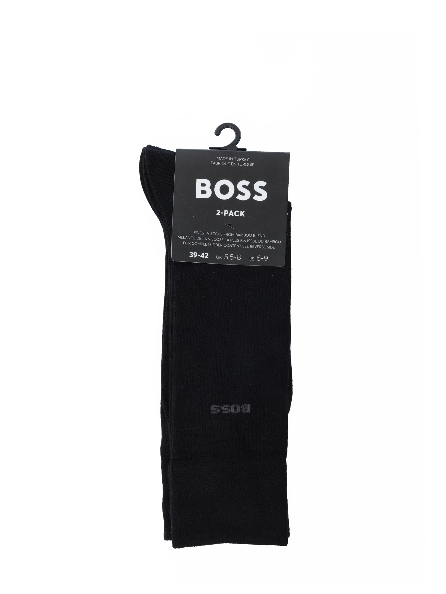 Носки Boss 50491196 001 черные мужские из вискозы — купить в интернет-магазине Verdistore