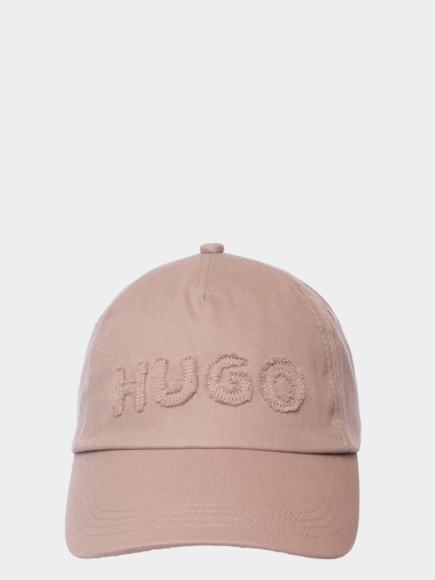 Бейсболка Hugo 50539561 258 бежевая женская из хлопка — купить в интернет-магазине Verdistore