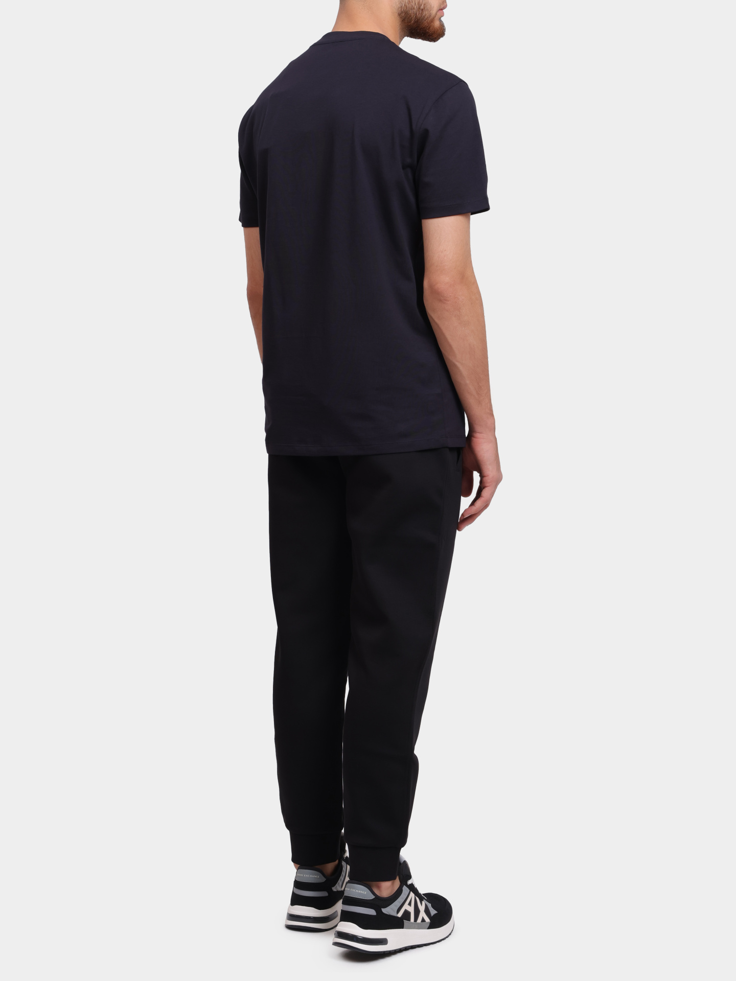 Джоггеры Armani Exchange XM000373 AF10818 UC001 черные мужские — купить в интернет-магазине Verdistore