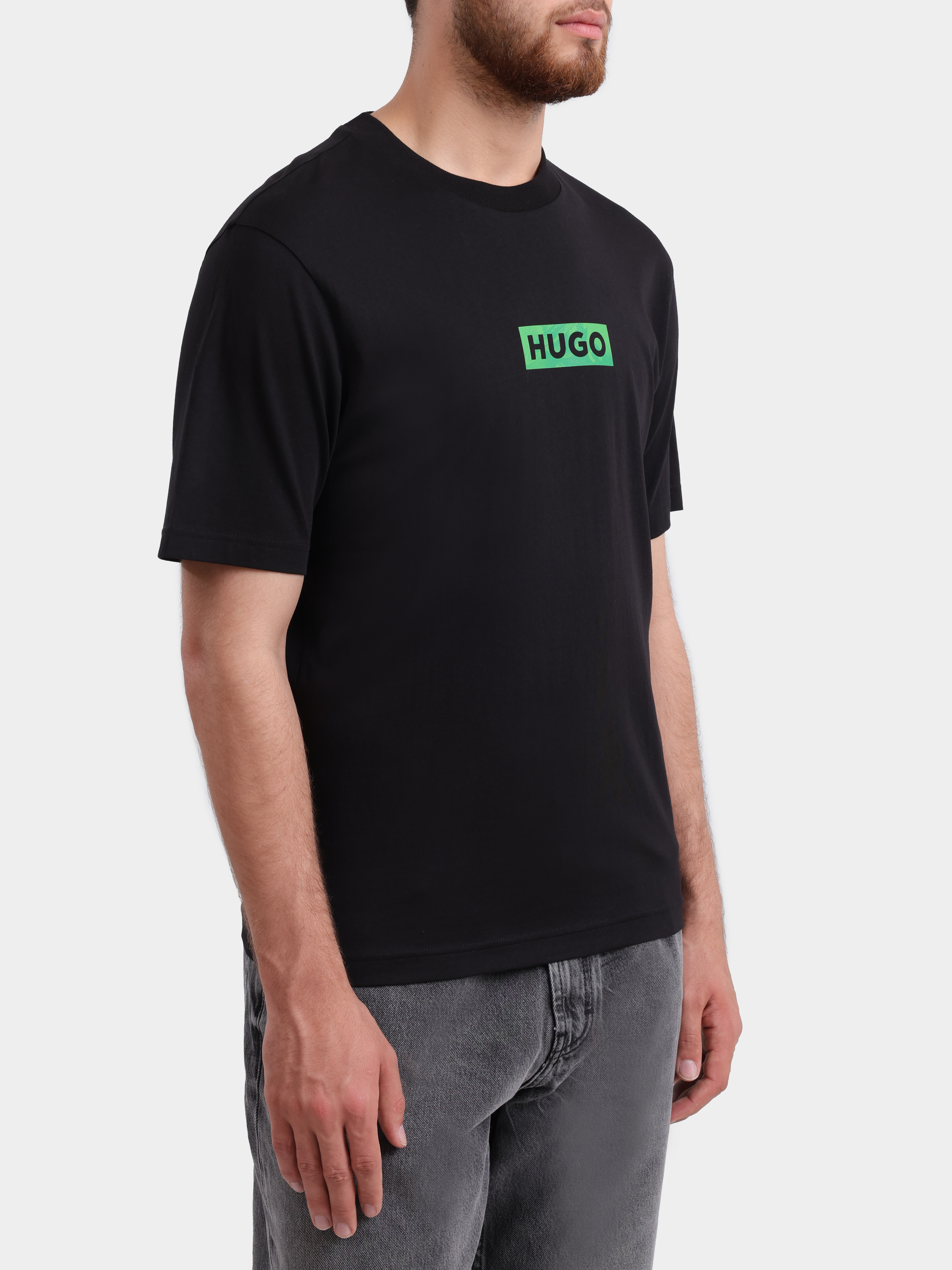 Футболка Hugo 50560048 001 хлопковая мужская — купить в интернет-магазине Verdistore
