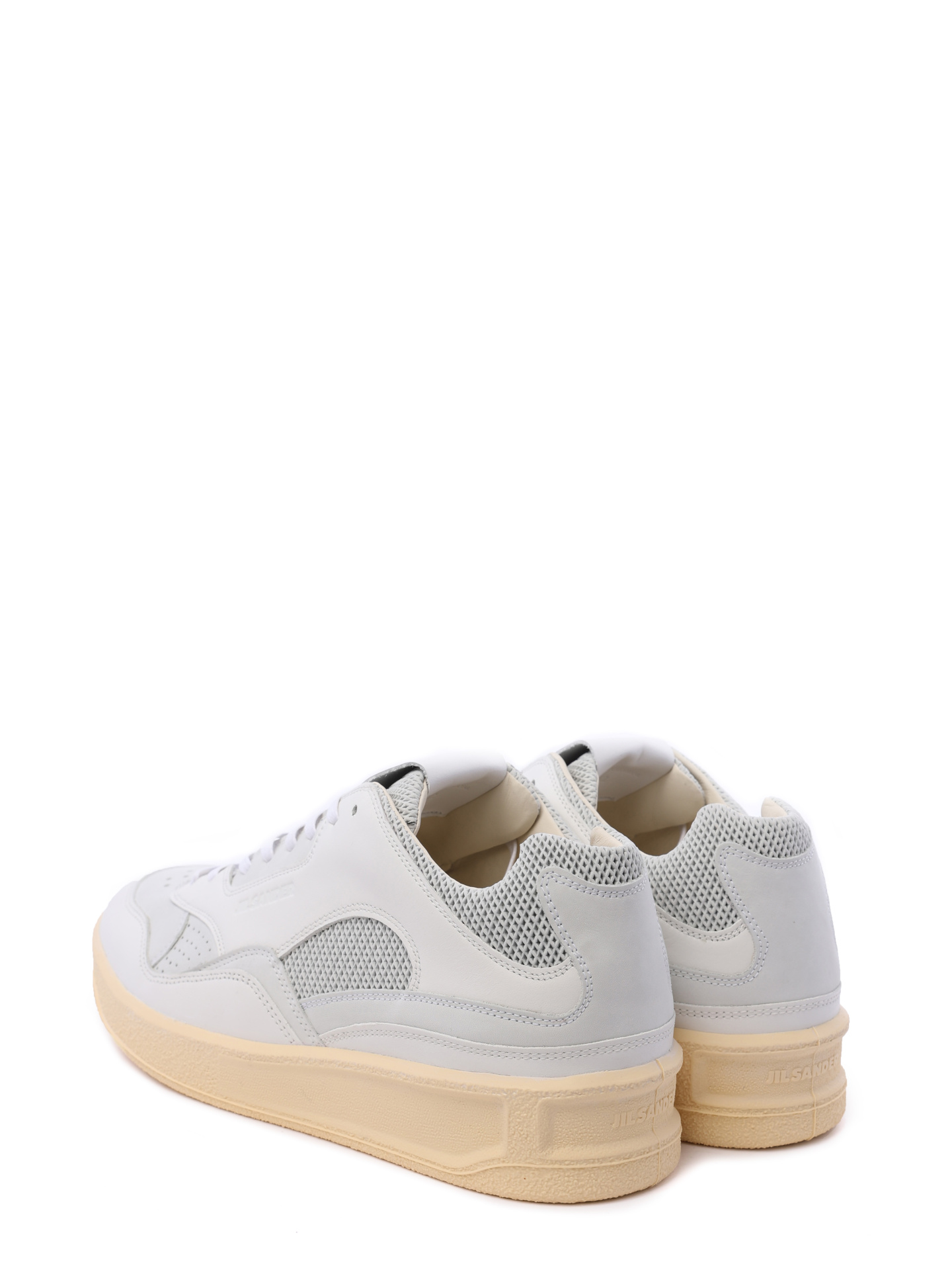 Кеды белые с перфорацией на бежевой подошве — купить в интернет-магазине Verdistore