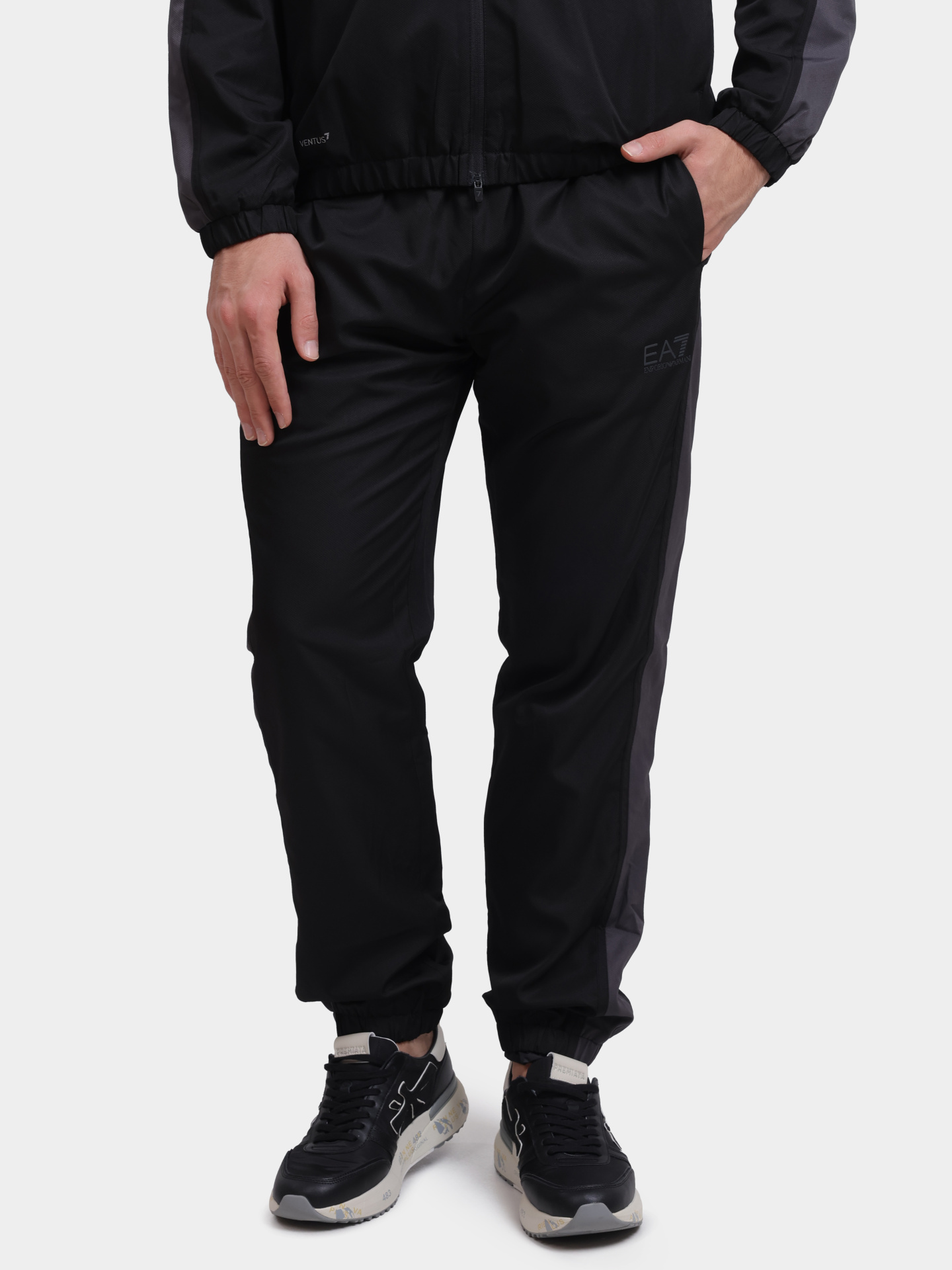 Костюм спортивный 7M000643 AF16072 UC001 черный мужской — купить в интернет-магазине Verdistore