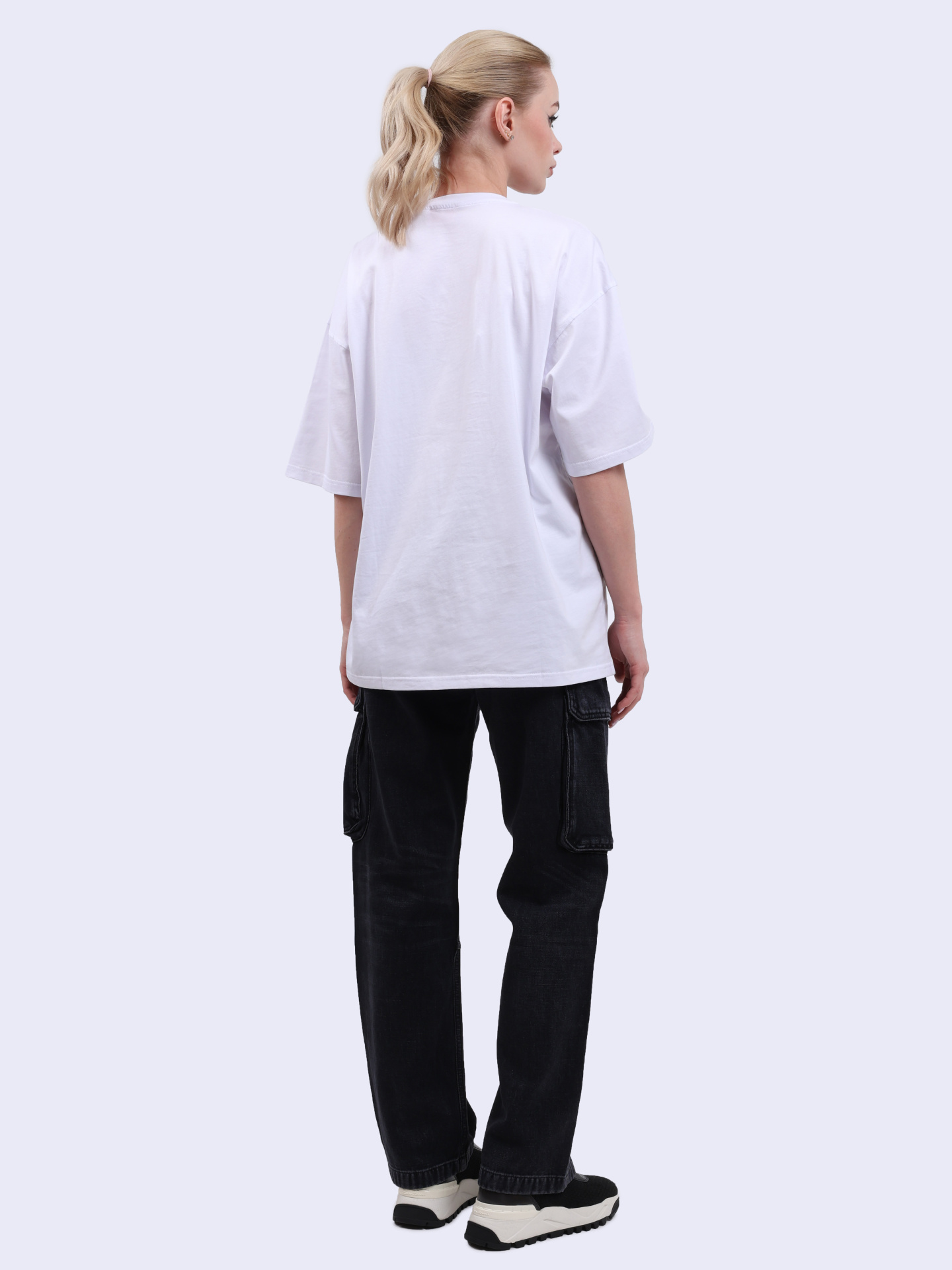 Футболка Diesel A151800NIAX100 белая женская с логотипом — купить в интернет-магазине Verdistore