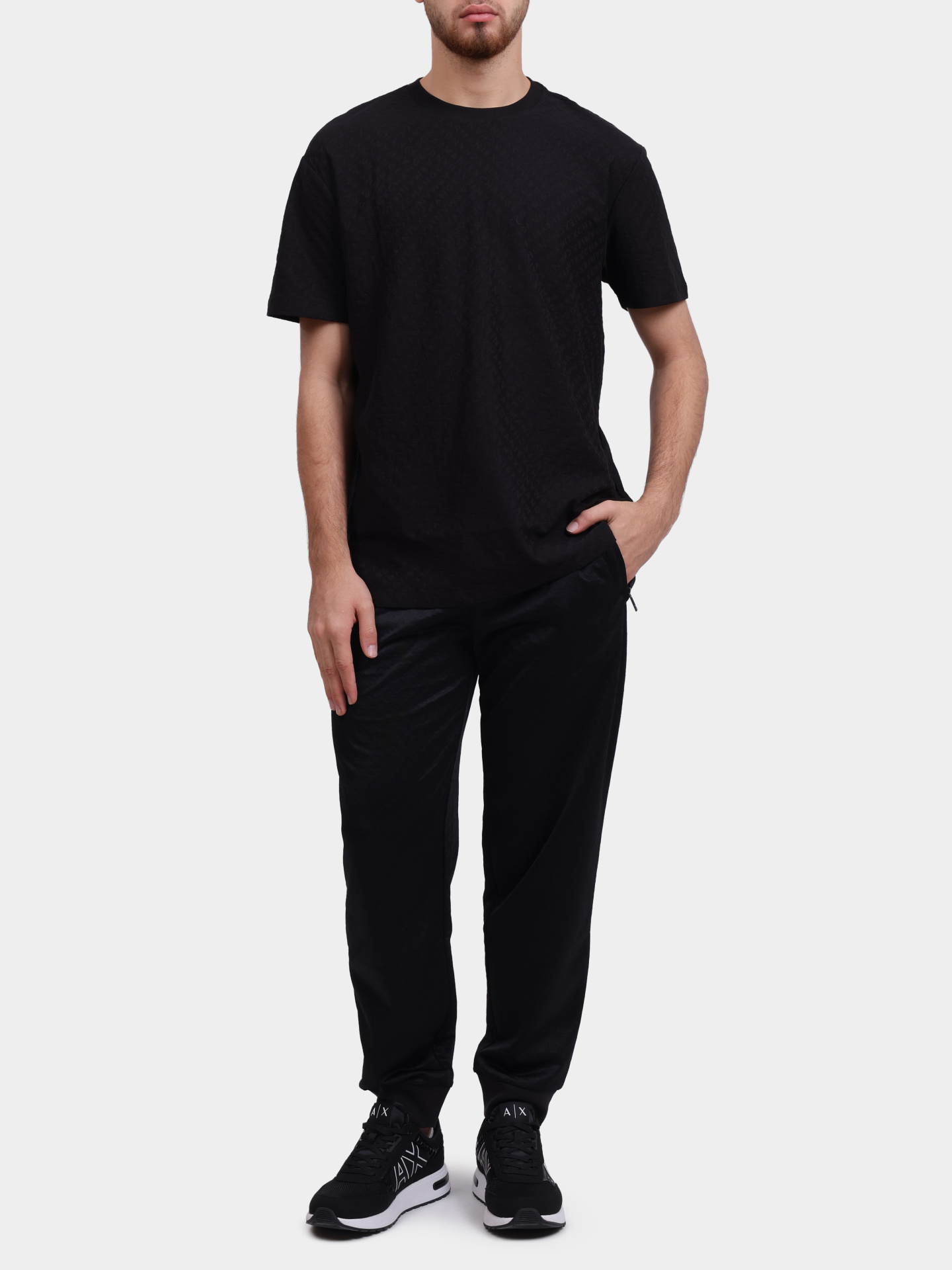 Футболка Armani Exchange XM001431 AF10337 FC022 хлопковая мужская — купить в интернет-магазине Verdistore