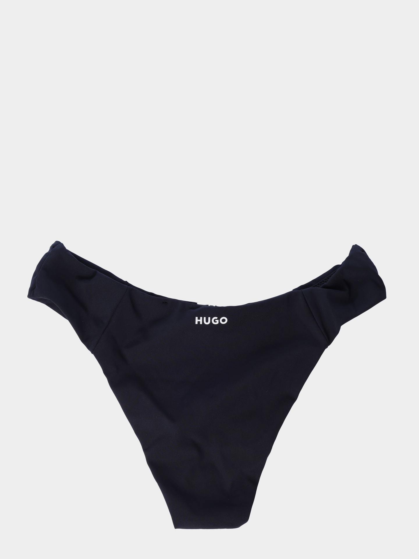 Трусы HUGO RED WAVE BRAZILIAN 10269280 01 50535009 001 черные женские с маленьким патчем-логотипом — купить в интернет-магазине Verdistore