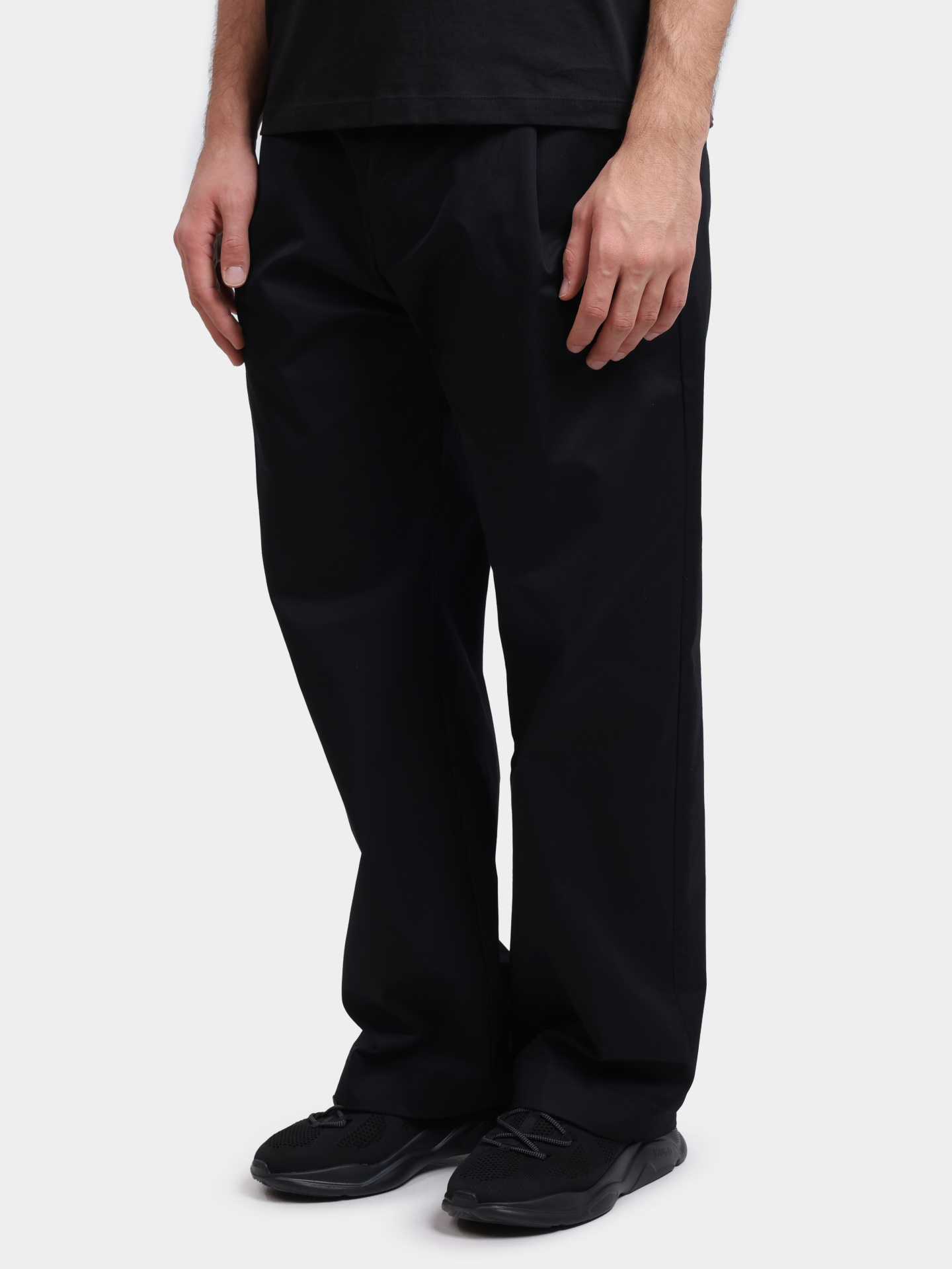 Брюки Hugo 50544758 001 черные прямого кроя — купить в интернет-магазине Verdistore