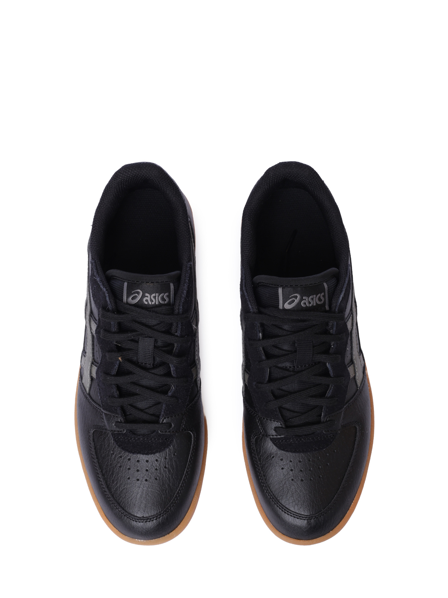 Кеды Asics 1203A451 001 черные мужские на коричневой подошве — купить в интернет-магазине Verdistore