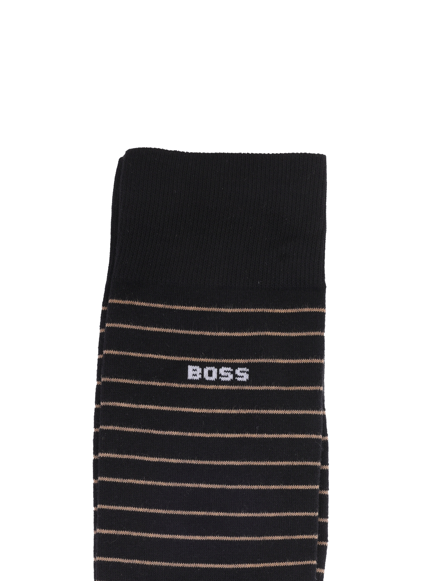 Носки Boss 50467722 002 черные мужские в полоску — купить в интернет-магазине Verdistore