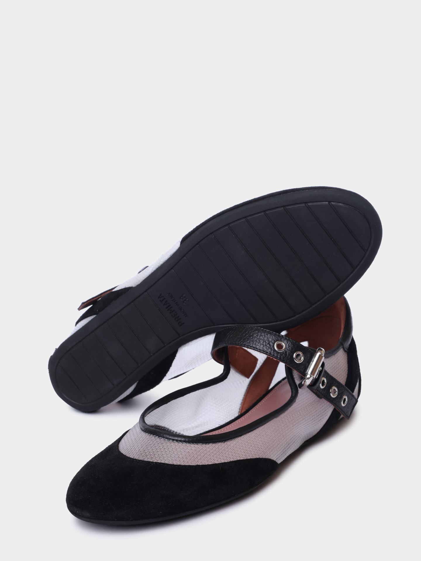 Балетки Premiata M7311C комбинированные женские — купить в интернет-магазине Verdistore