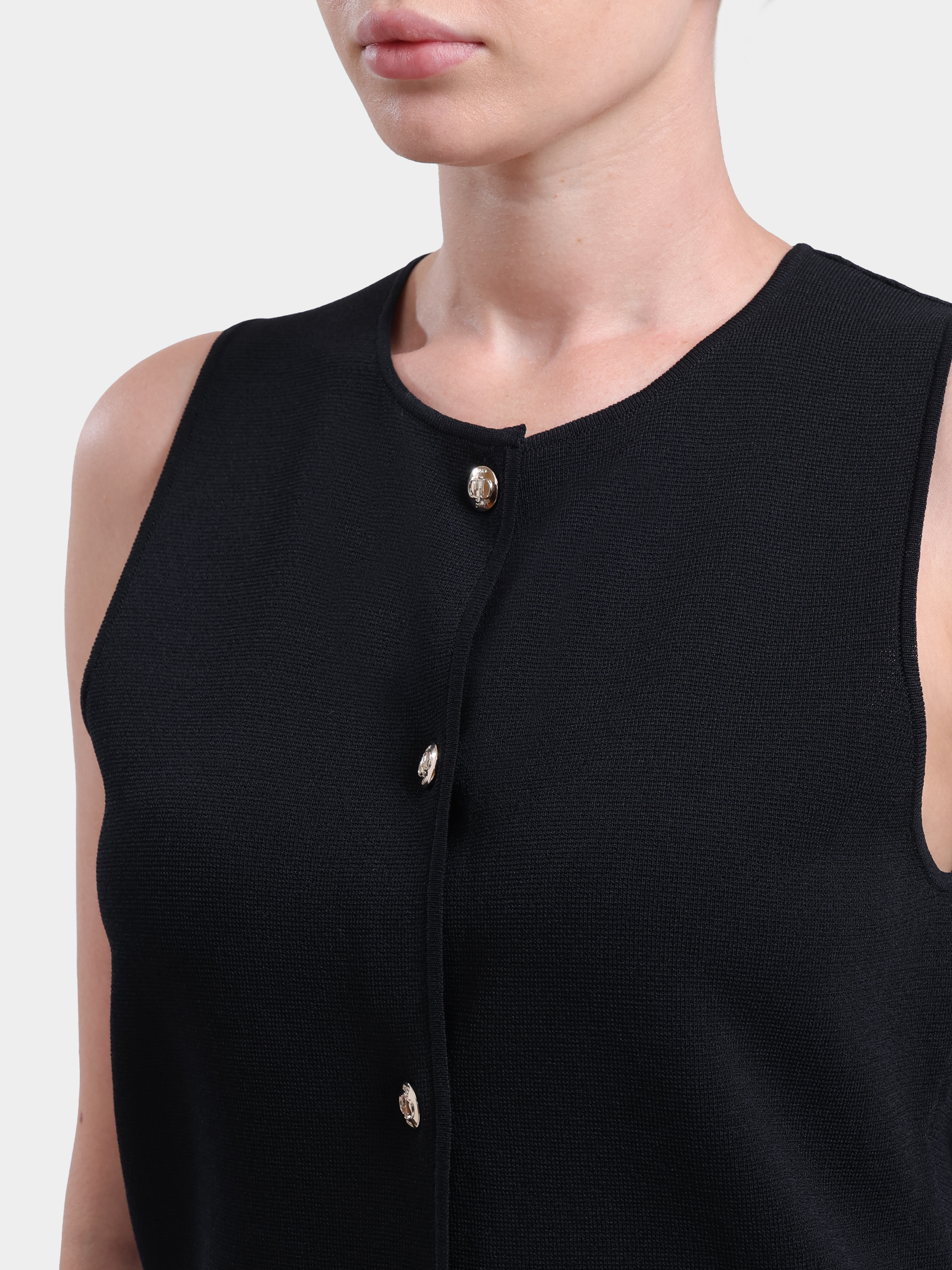 Жилет Liu-Jo CF5312 MS55N 22222 черный женский — купить в интернет-магазине Verdistore