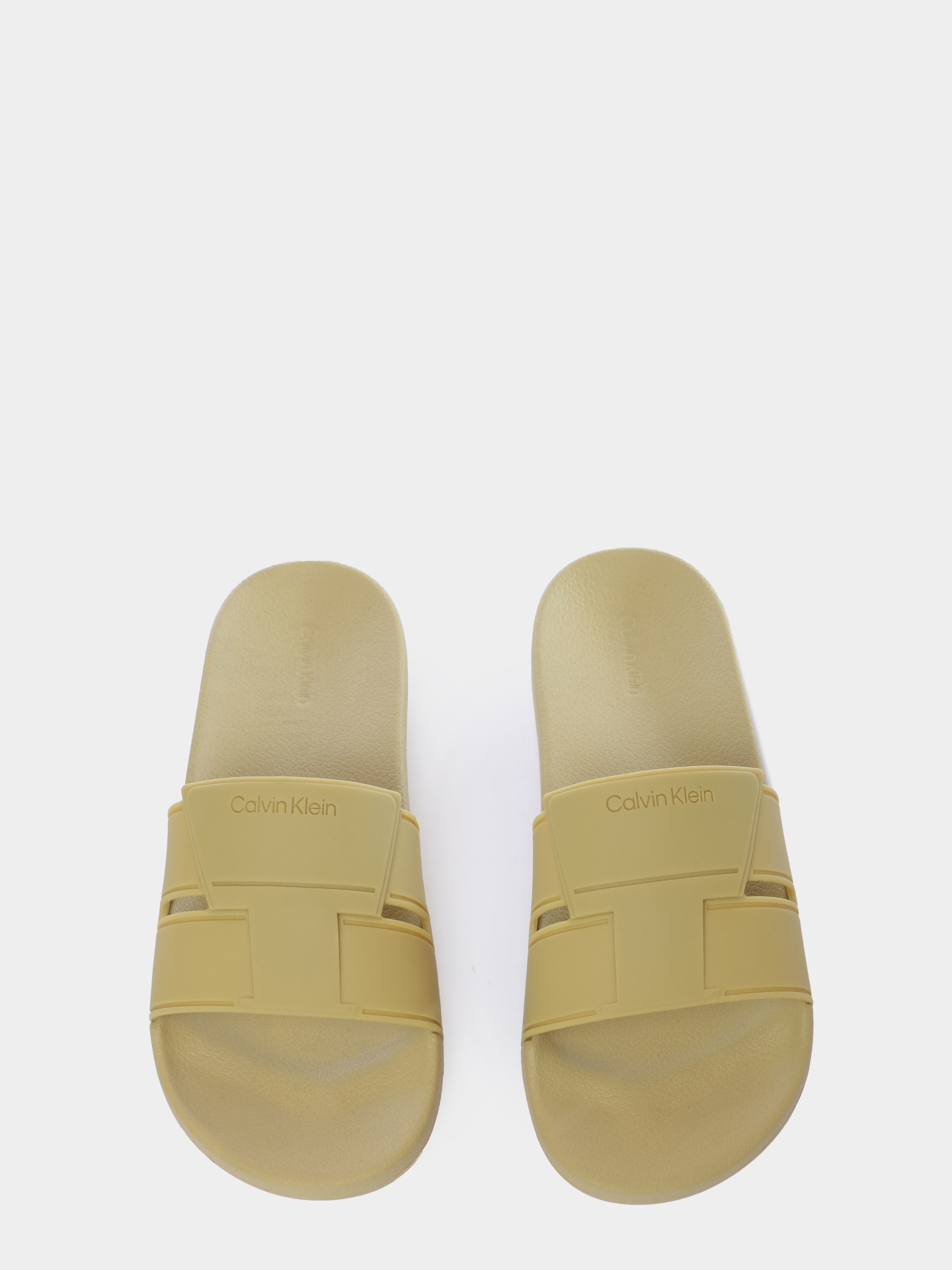 Шлепанцы Calvin Klein HM0HM01752 M1E желтые мужские — купить в интернет-магазине Verdistore