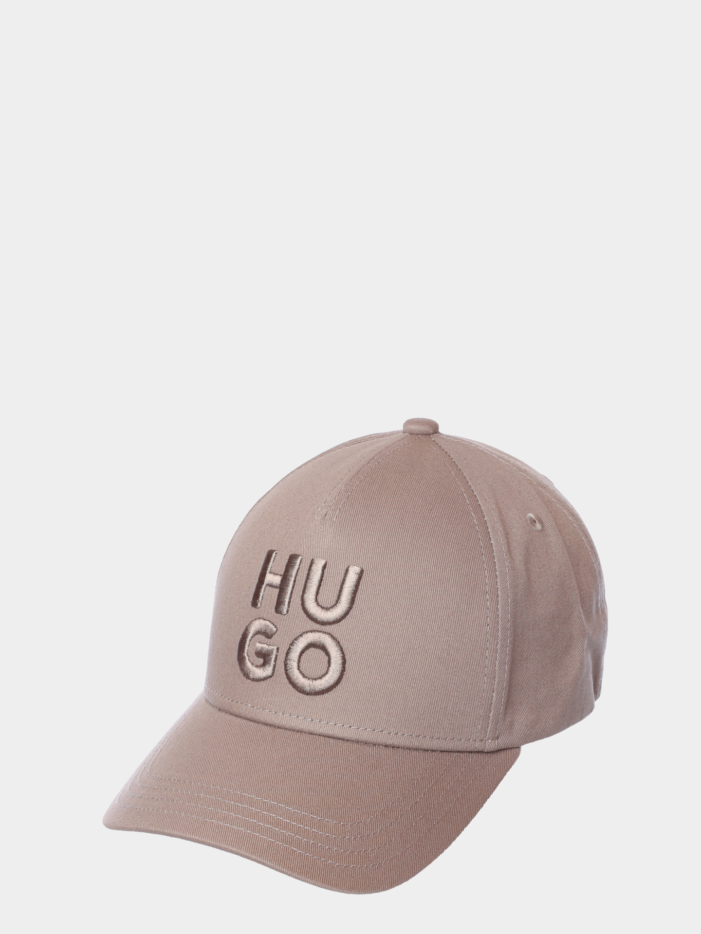 Бейсболка Hugo 50533409 219 бежевая мужская из хлопка — купить в интернет-магазине Verdistore