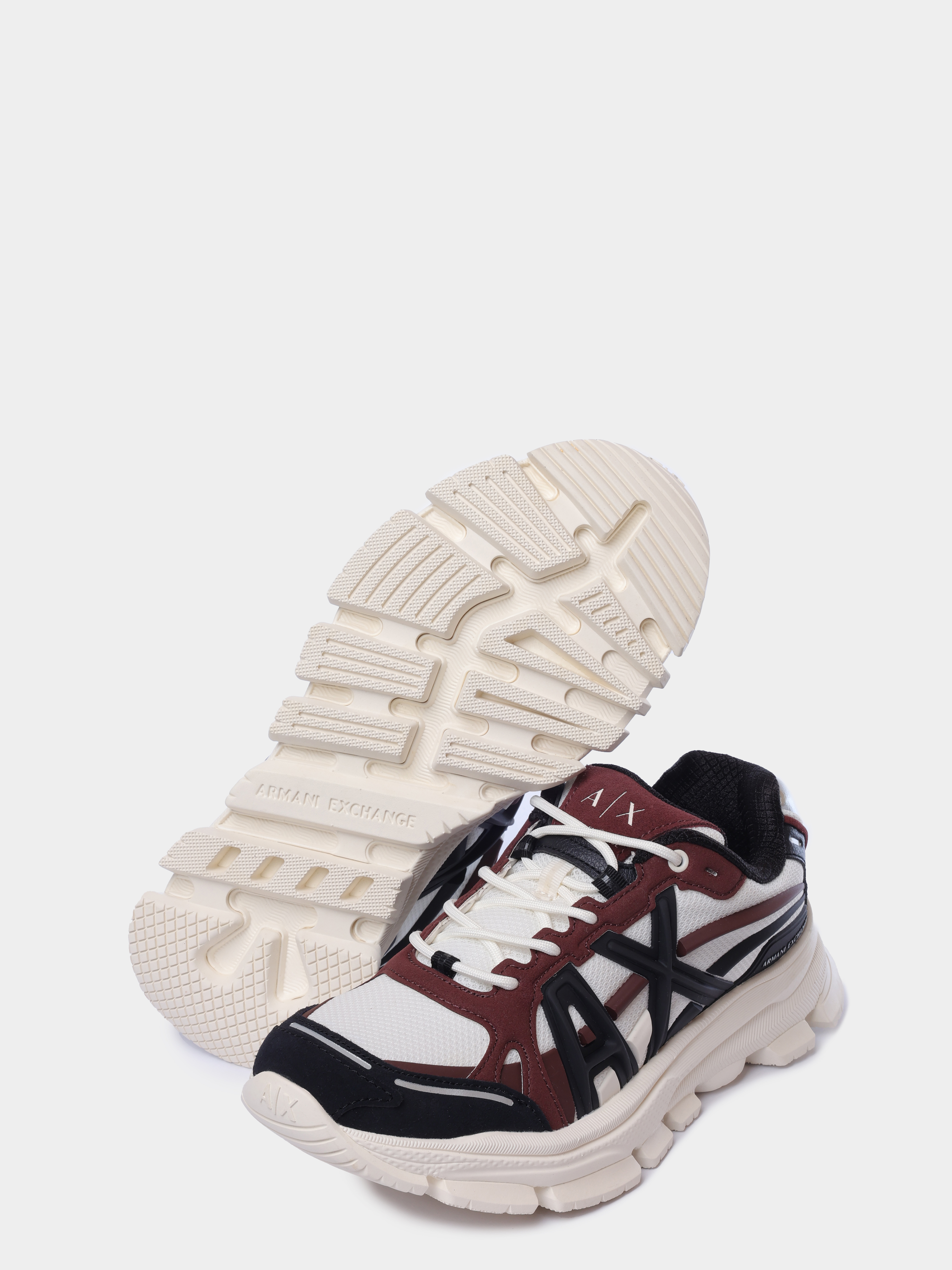 Кроссовки Armani Exchange XM003608 AF29104 MB777 комбинированные мужские — купить в интернет-магазине Verdistore
