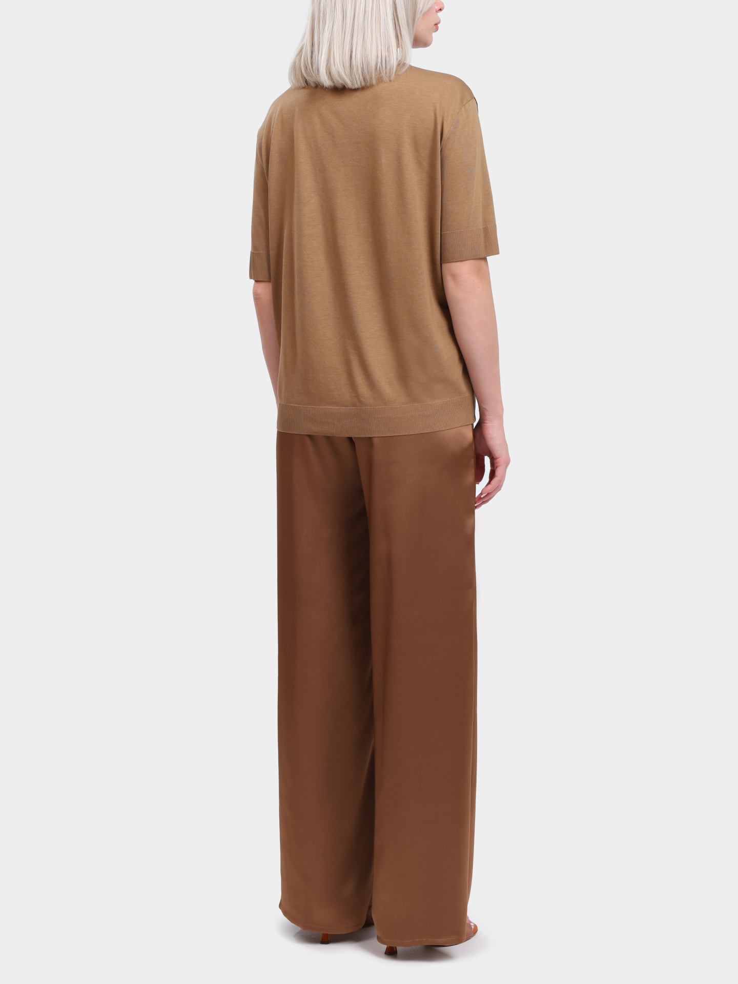 Брюки Herno PT000008D 12506 2157 коричневые женские — купить в интернет-магазине Verdistore