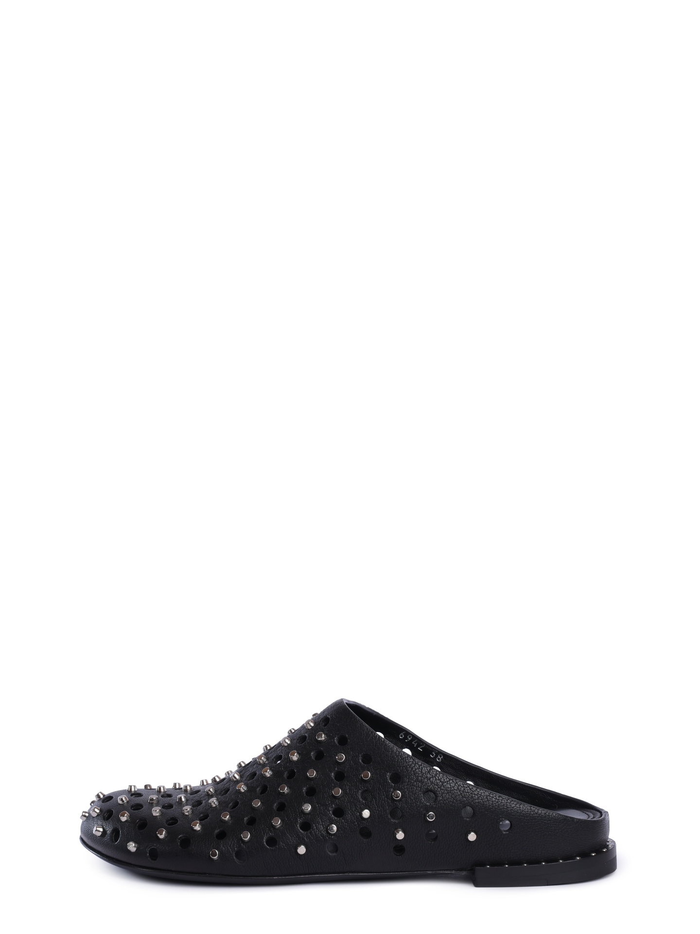 Мюли Premiata M6942 кожаные женские с заклепками — купить в интернет-магазине Verdistore