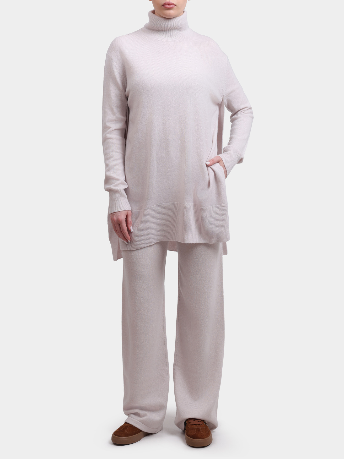 Брюки Alpha Studio AD-4245Q 2017 с поясом на кулиске женские — купить в интернет-магазине Verdistore