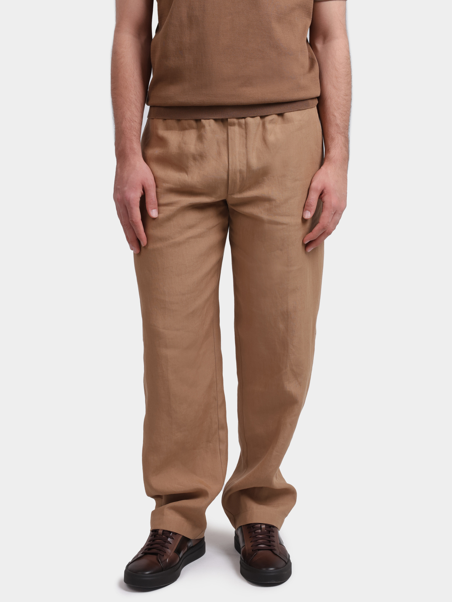 Брюки Lardini PA VICE PAIF66408 льняные мужские — купить в интернет-магазине Verdistore