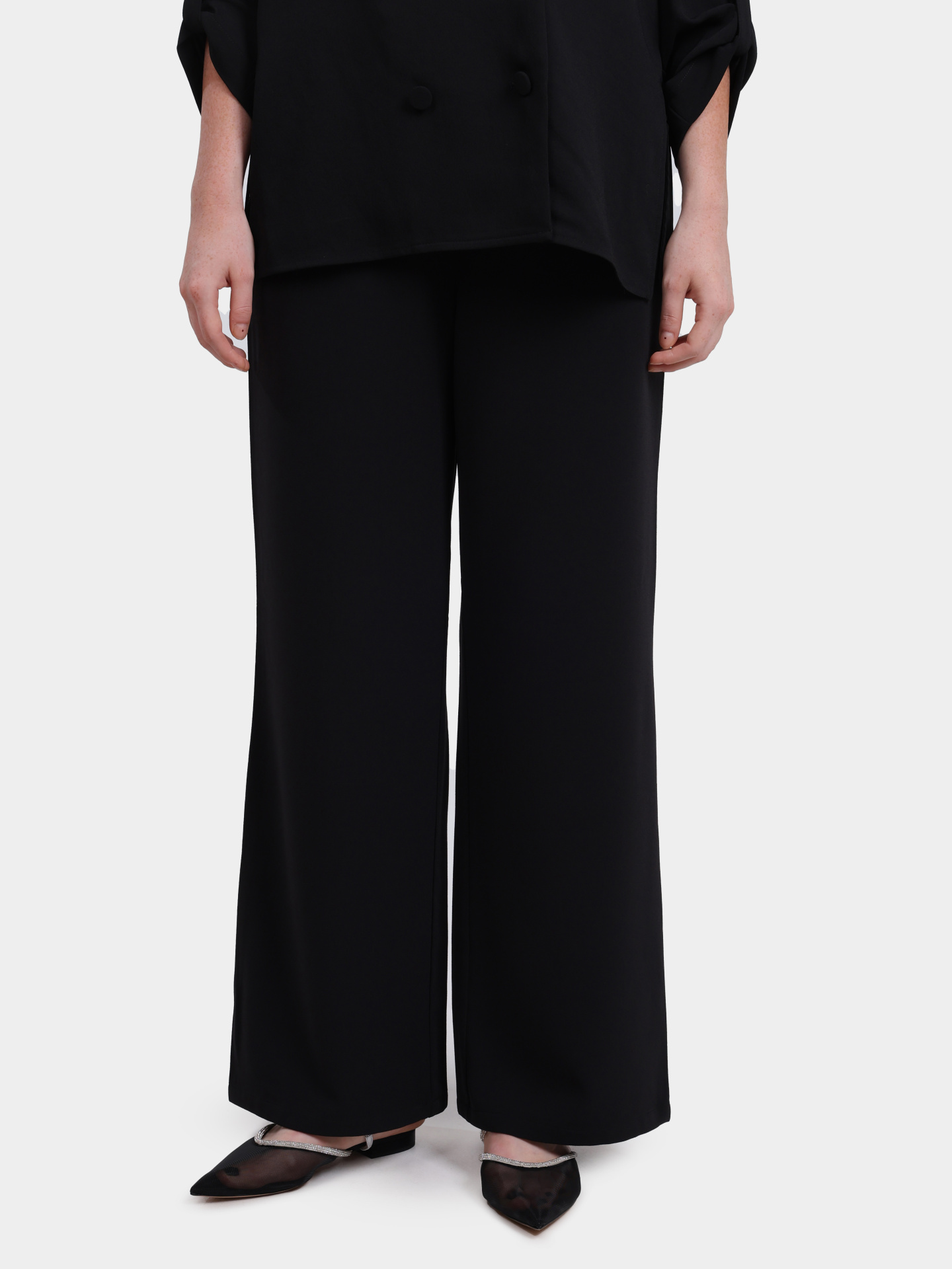 Брюки Liu-Jo TF5265 TS423 22222 черные женские — купить в интернет-магазине Verdistore