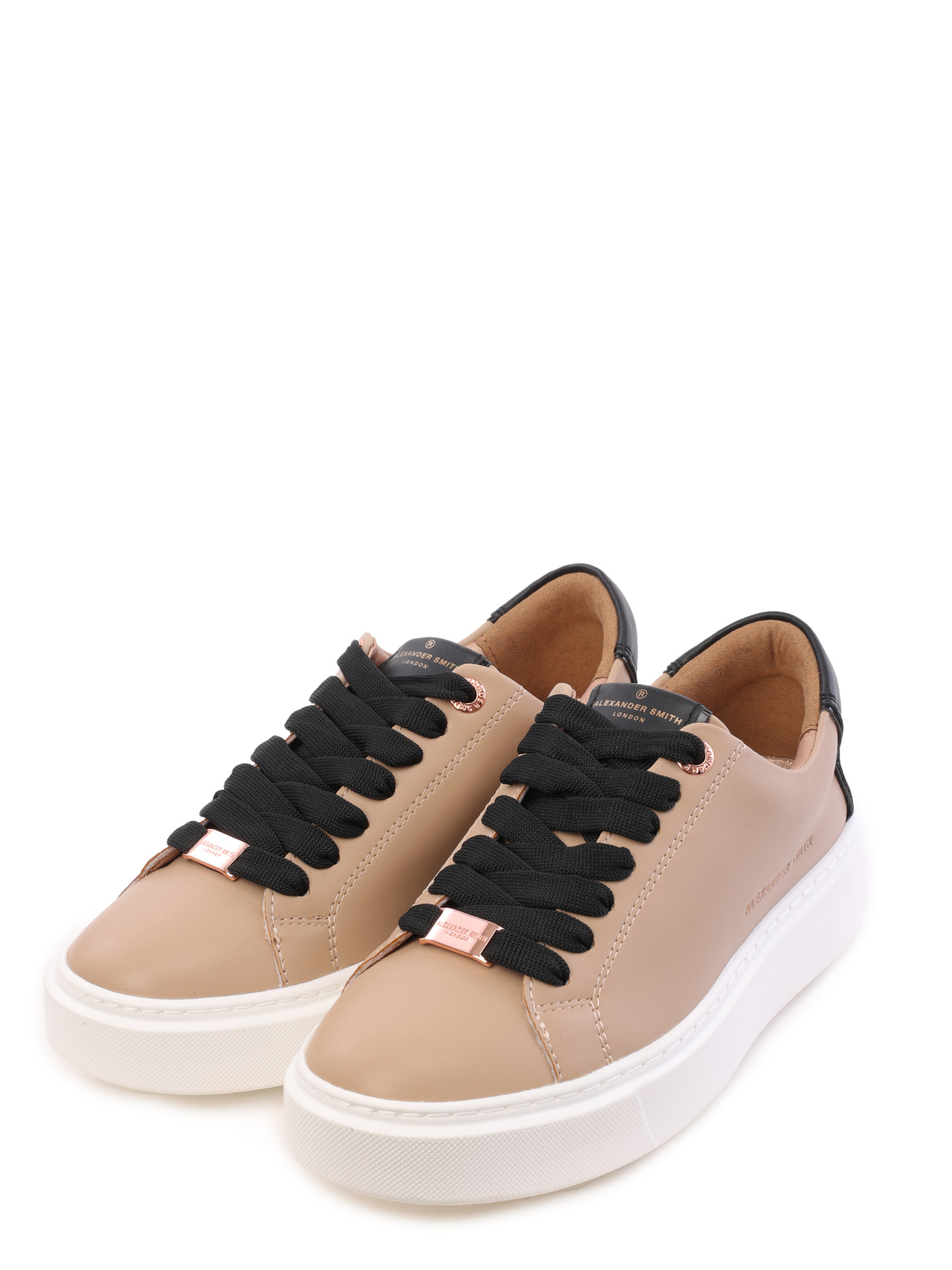 Кеды Alexander Smith ALAYN1D03UBK бежевые женские — купить в интернет-магазине Verdistore