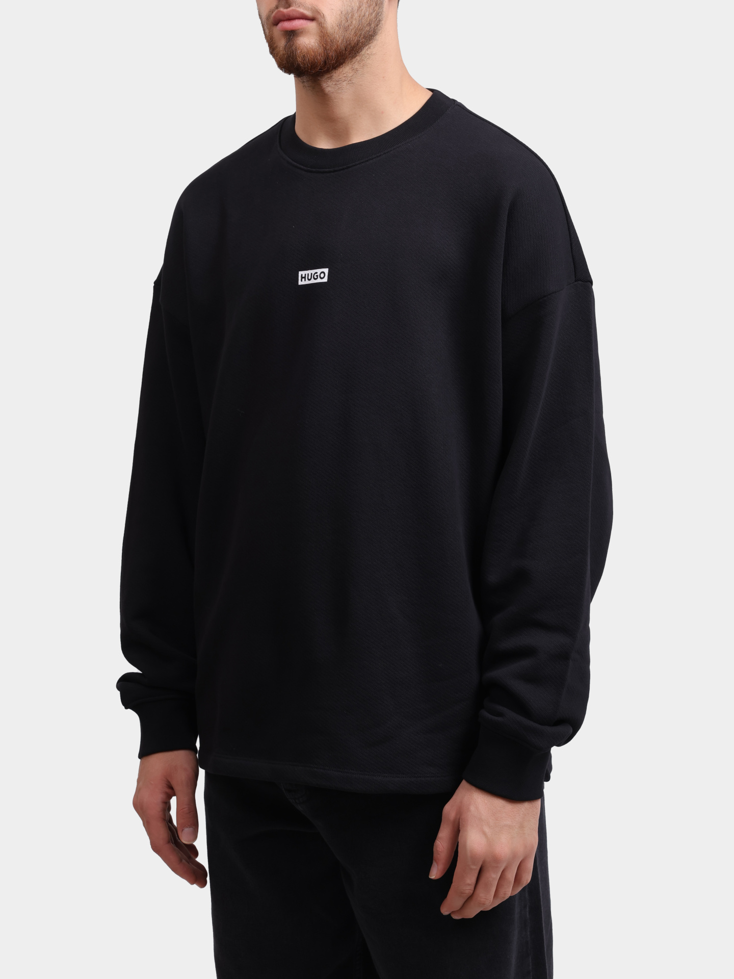 Свитшот Hugo 50510732 005 хлопковый мужской — купить в интернет-магазине Verdistore