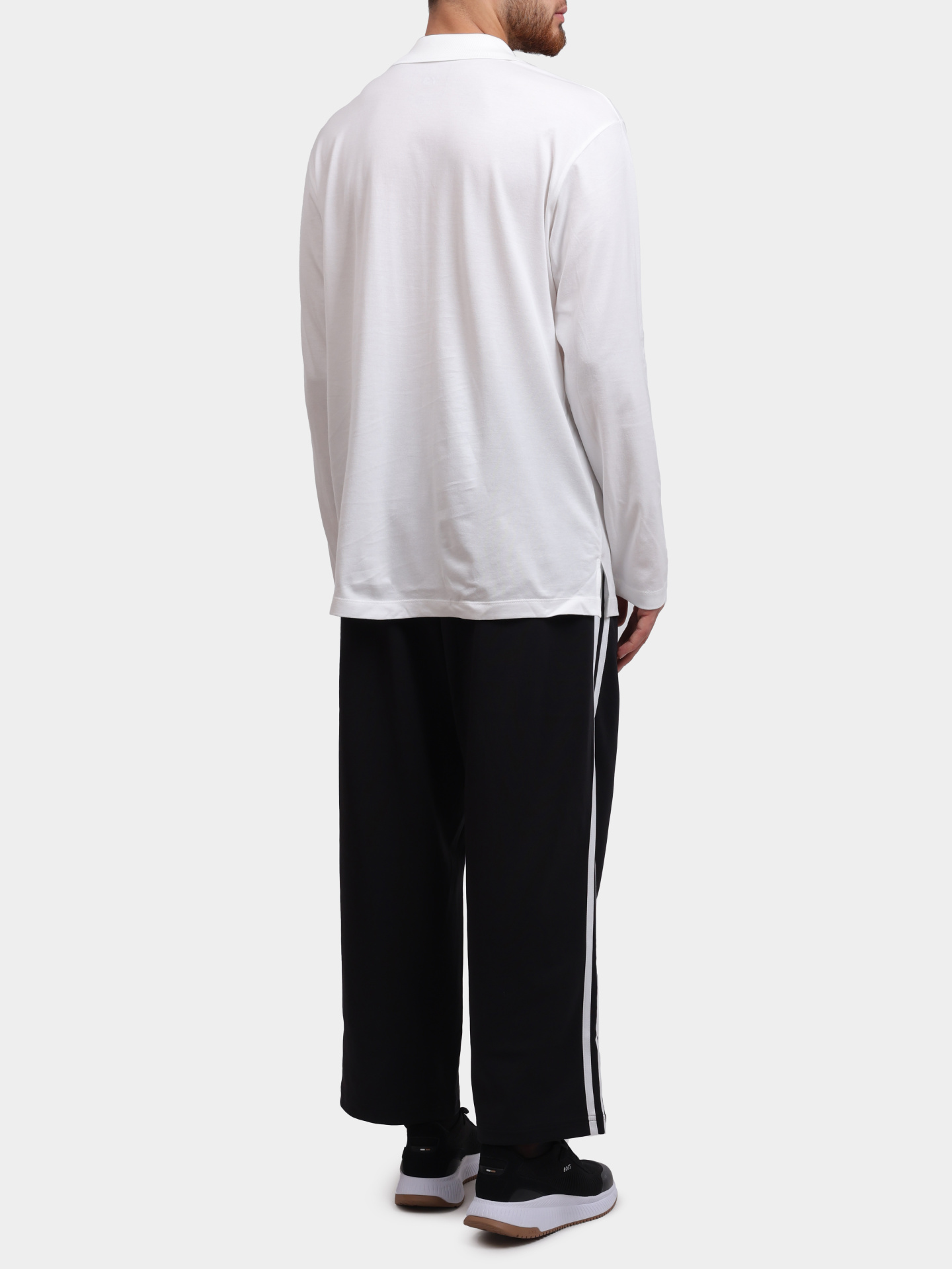 Поло Y-3 JM3233 хлопковое мужское с логотипом — купить в интернет-магазине Verdistore