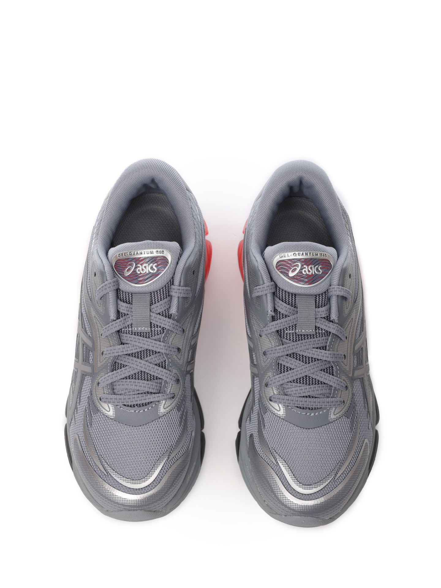 Кроссовки Asics 203A472 020 серые женские с контрастной подошвой — купить в интернет-магазине Verdistore