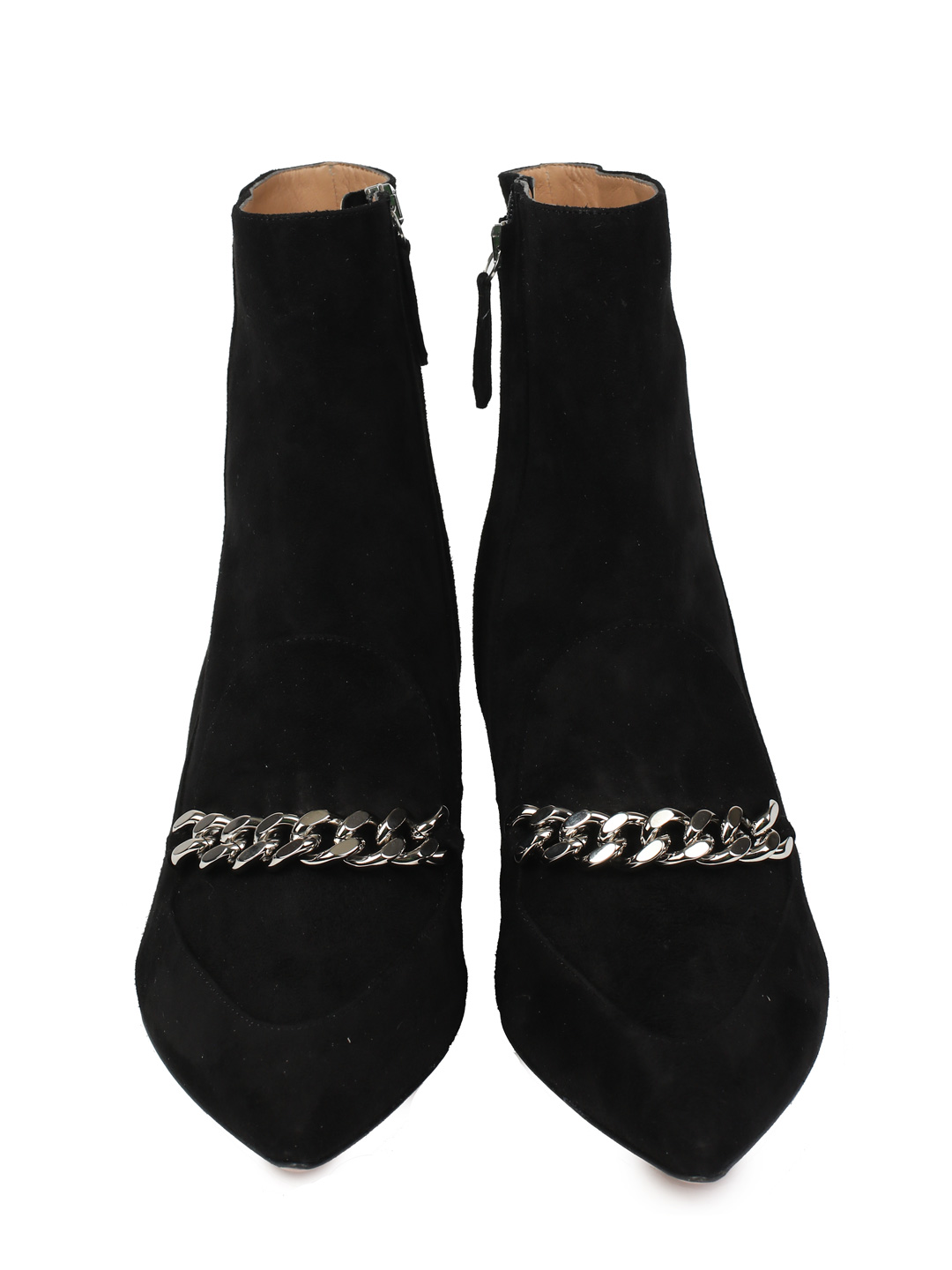 Ботильоны Aquazzura EDIMIDB0 черные женские замшевые — купить в интернет-магазине Verdistore
