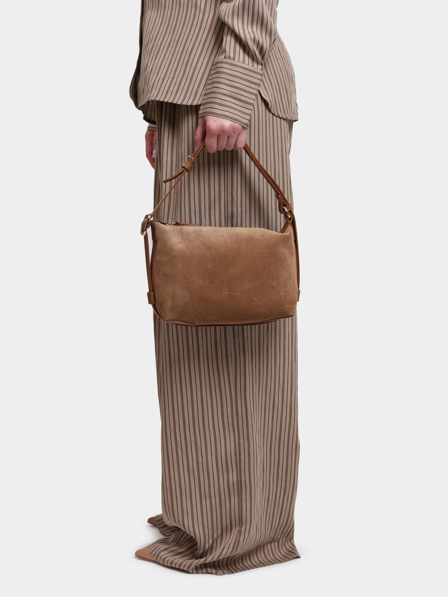 Сумка MARELLA MLAPUZZLE 003 замшевая женская — купить в интернет-магазине Verdistore