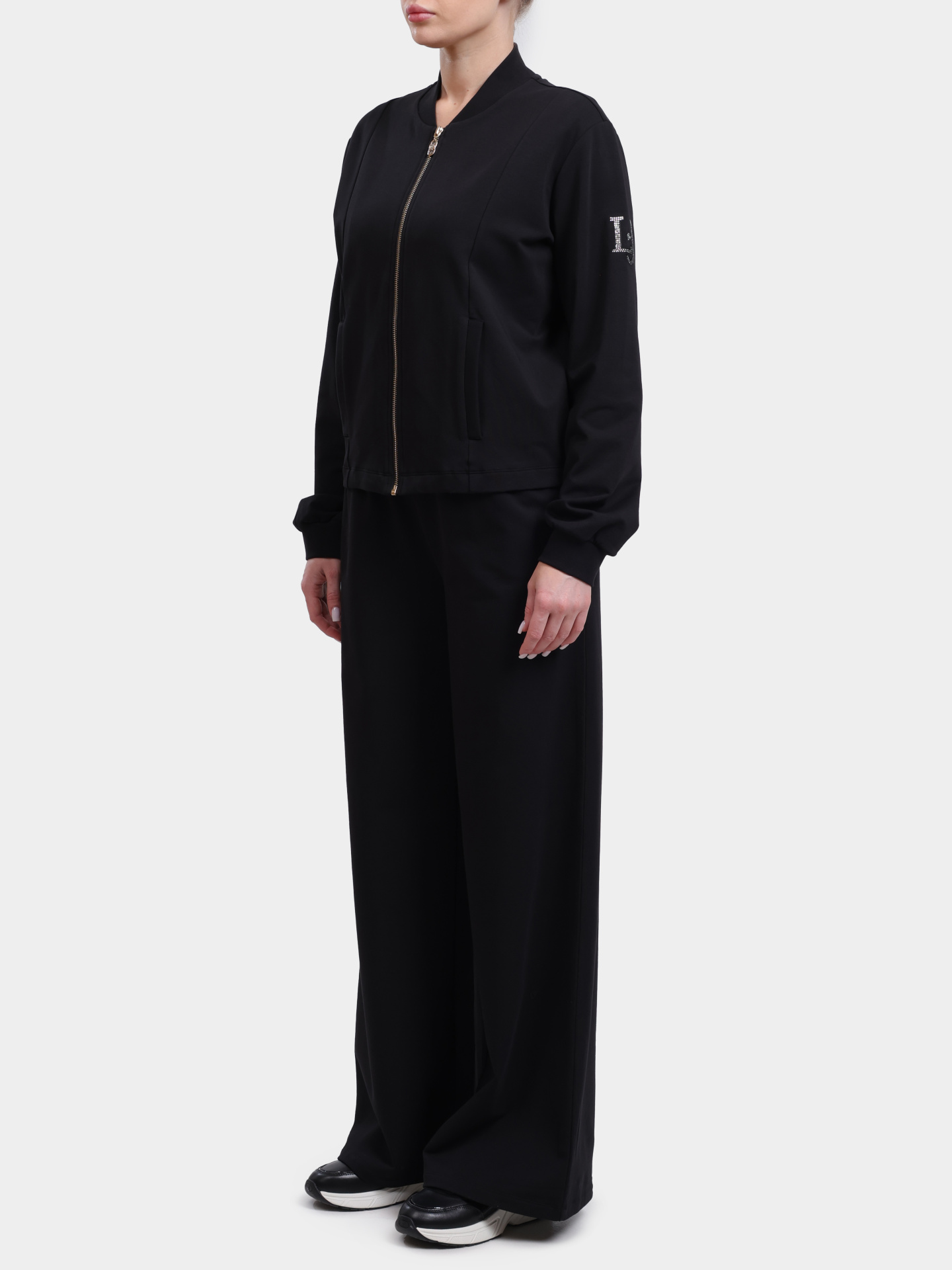 Костюм спортивный Liu-Jo TA6222 FS090 22222 черный женский — купить в интернет-магазине Verdistore