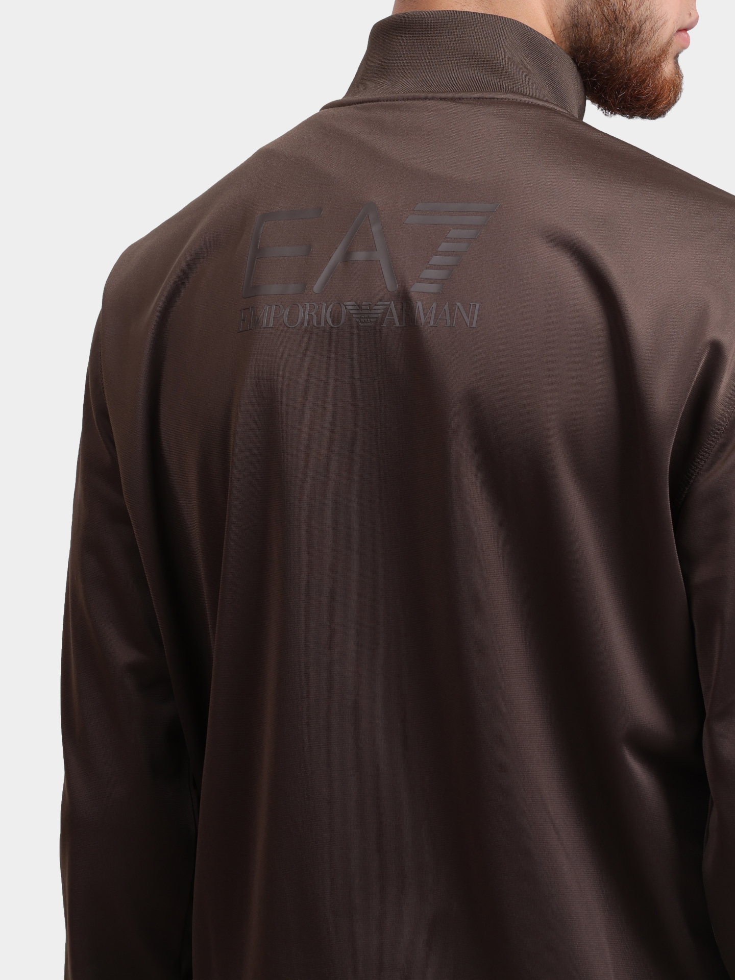 Костюм спортивный EA7 7M000237 AF12449 U6139 коричневый мужской — купить в интернет-магазине Verdistore