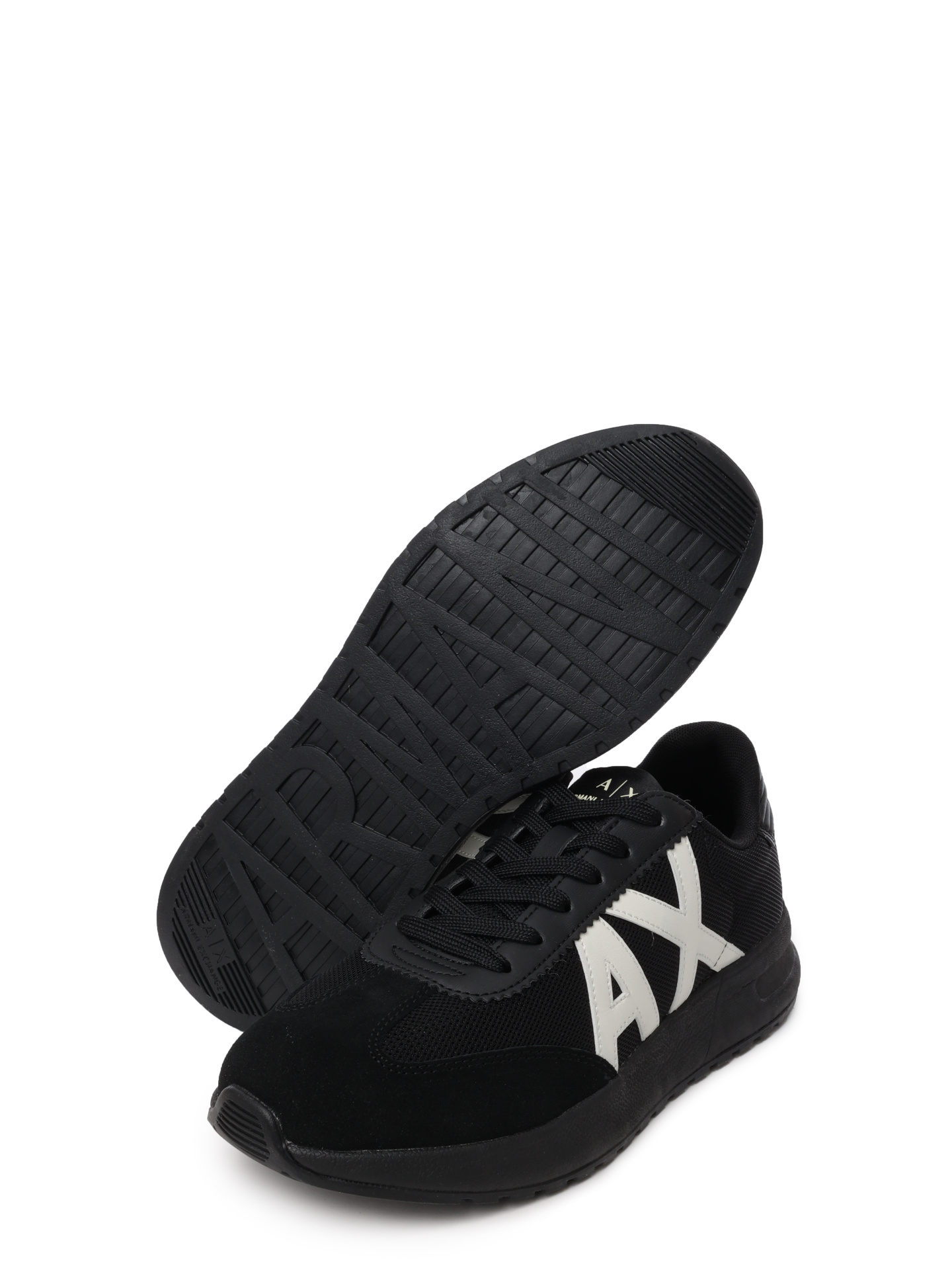 Кроссовки Armani Exchange XUX071 XV527 M217 комбинированные мужские с логотипом — купить в интернет-магазине Verdistore