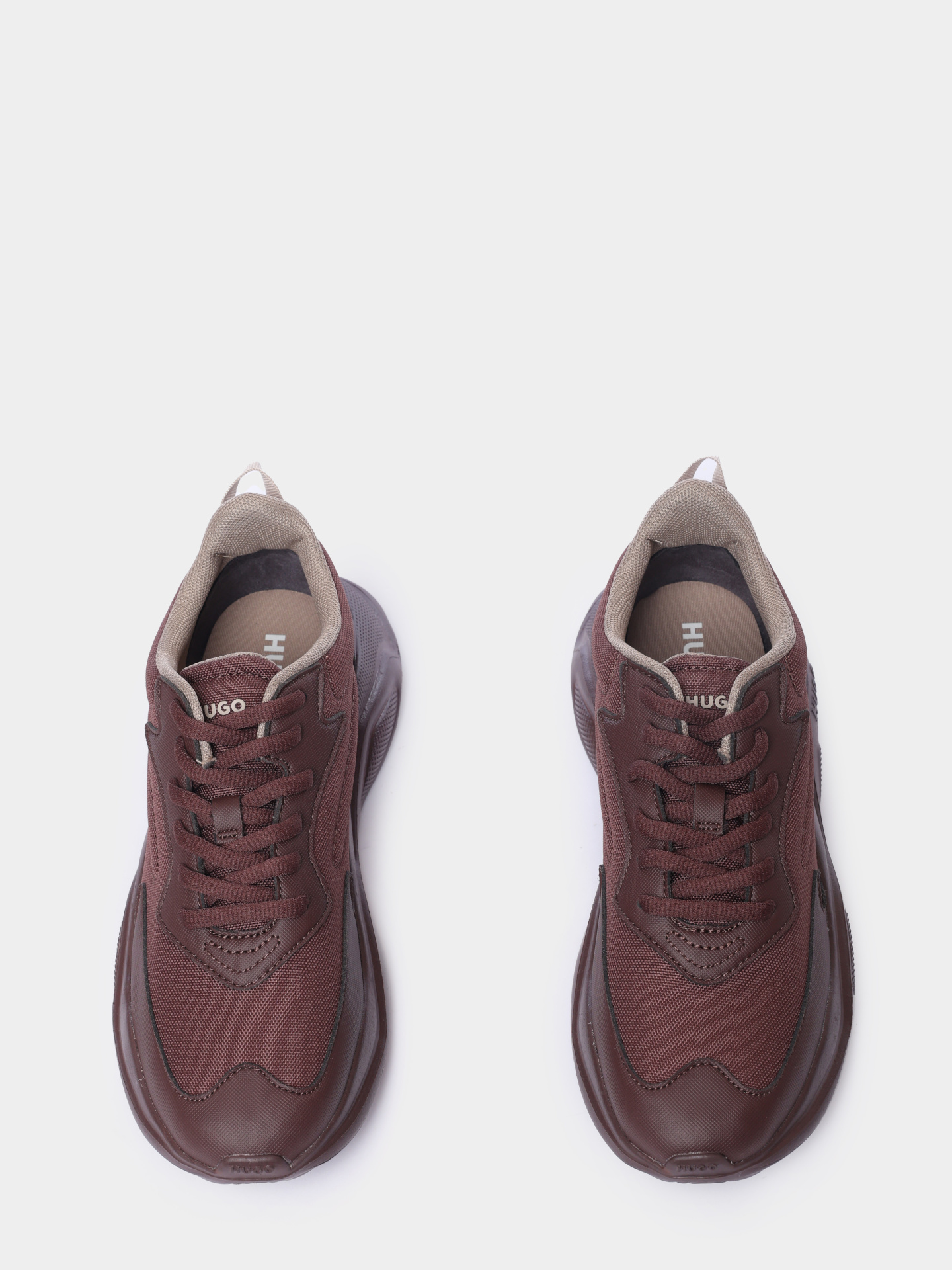 Кроссовки Hugo 50536660 201 коричневые женские — купить в интернет-магазине Verdistore