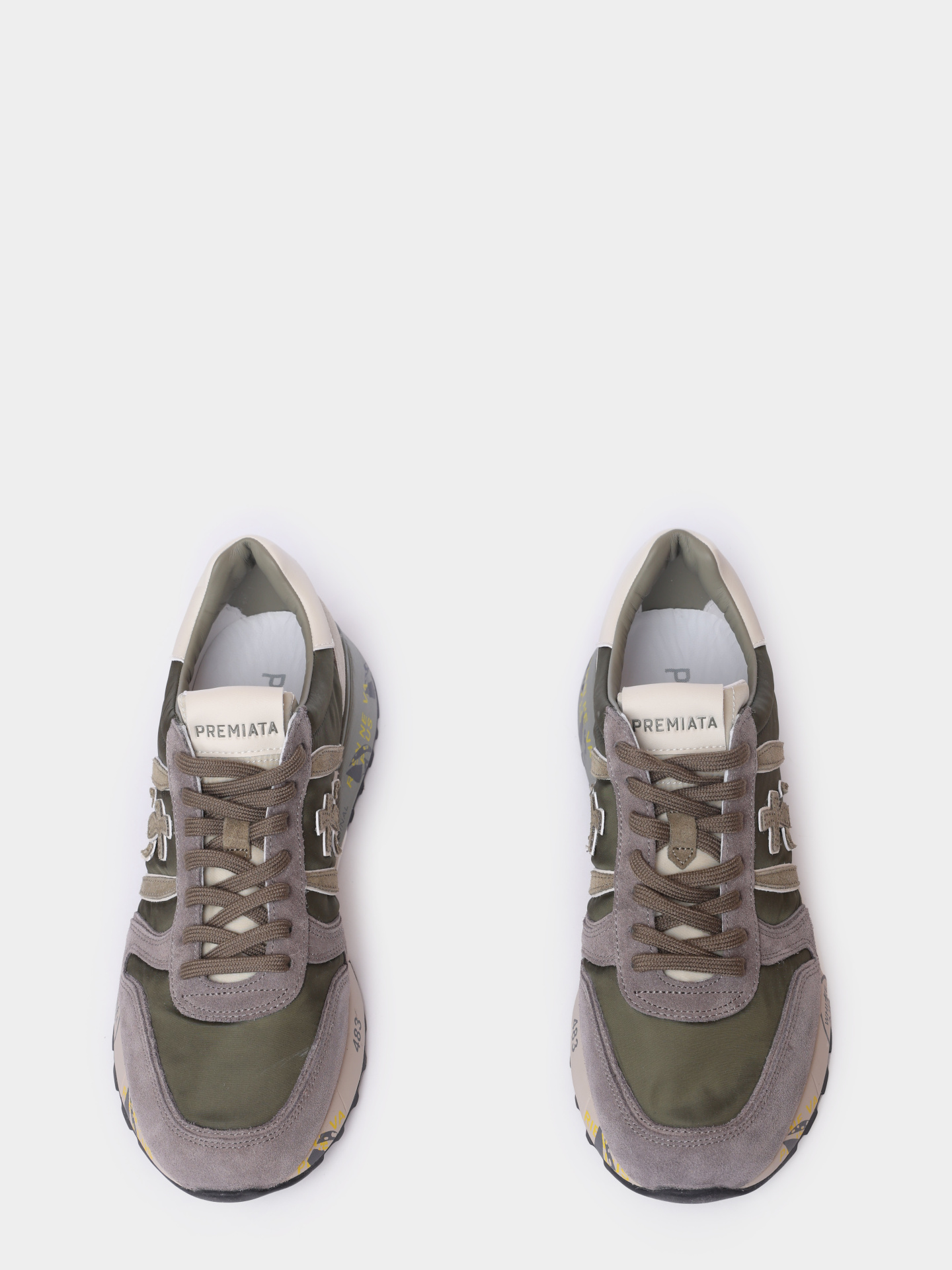 Кроссовки Premiata LANDER VAR 7706 комбинированные мужские — купить в интернет-магазине Verdistore