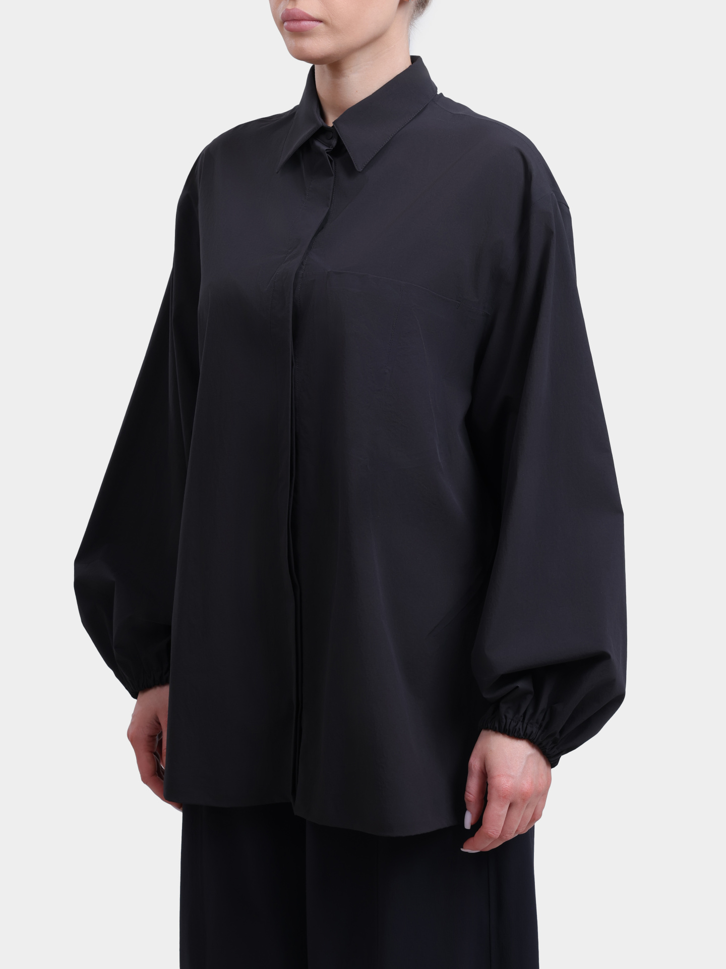 Рубашка CM000019D 12707S 9300 черная женская  — купить в интернет-магазине Verdistore