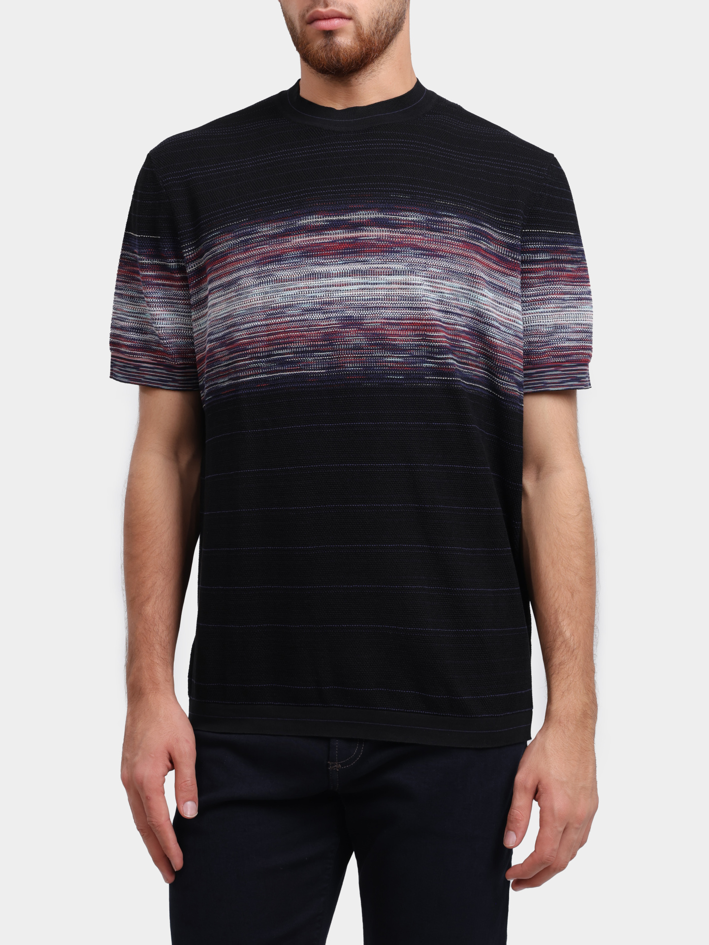 Джемпер MISSONI US25SL06 BK044K S91NC хлопковый мужской — купить в интернет-магазине Verdistore